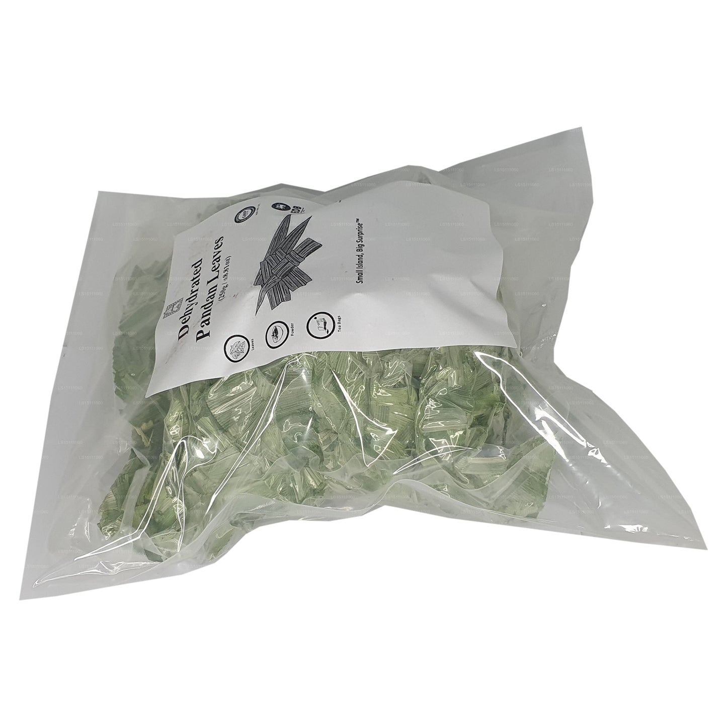 Lakpura® Dehydrated Pandan (Rampe) Leaves