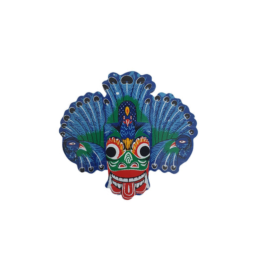 Lakpura® Mayura Raksha mask külmkapimagnet