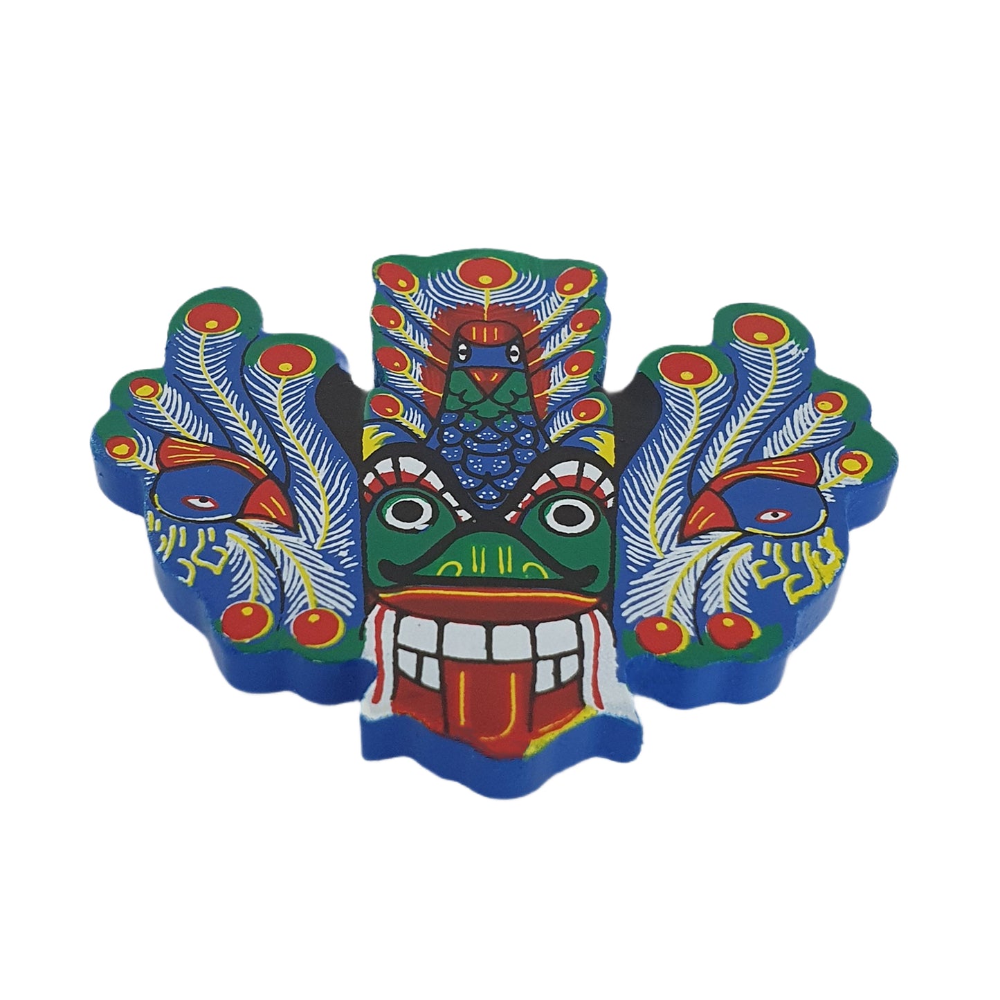 Lakpura® Mayura Raksha mask külmkapimagnet