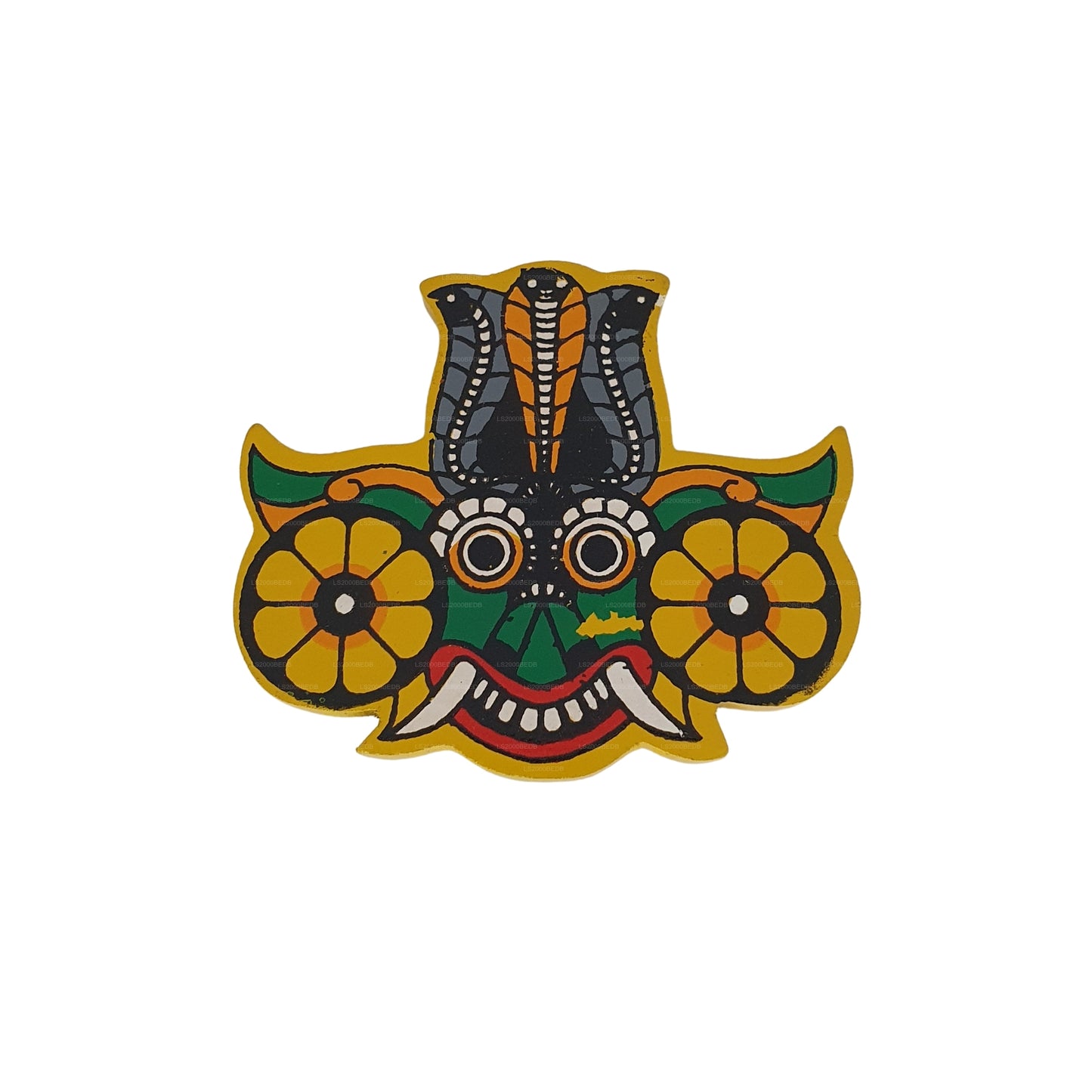 Lakpura® Gara Raksha mask külmkapimagnet