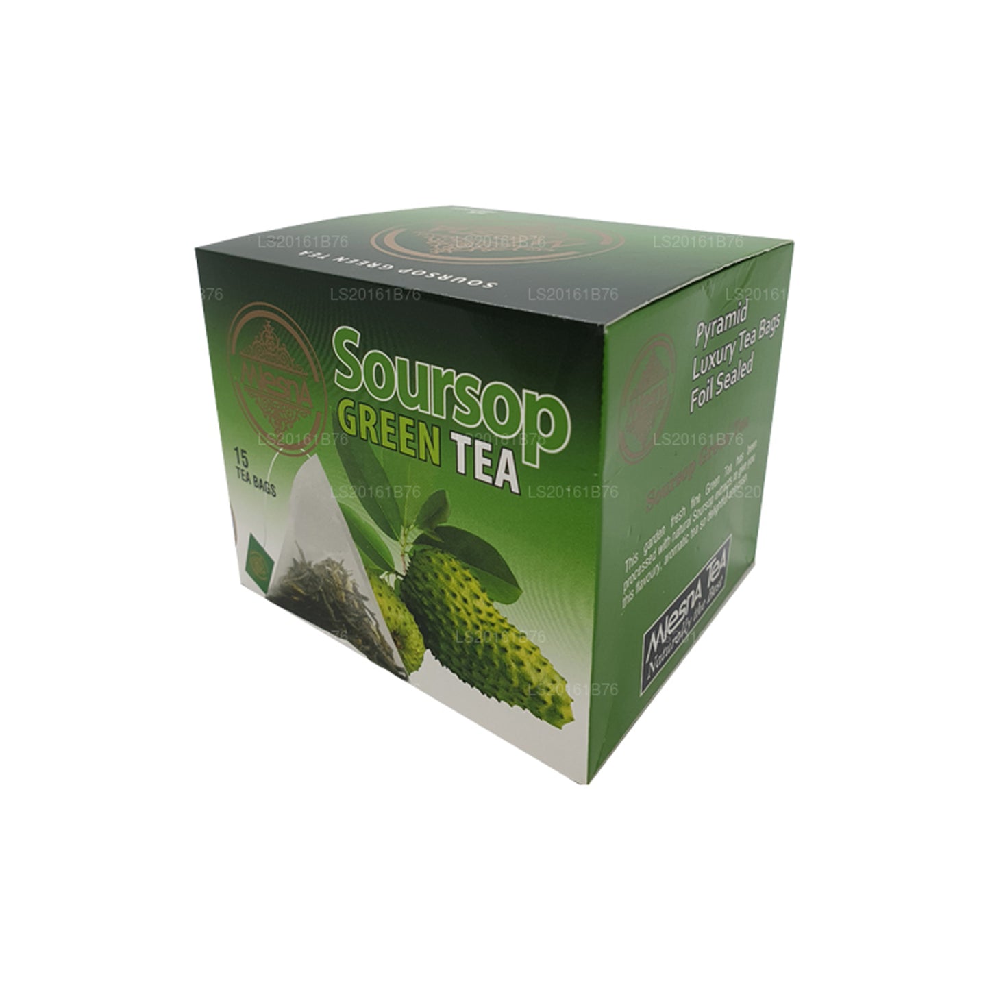 Mlesna Soursop Green Tea (30g) 15 Tea Bags