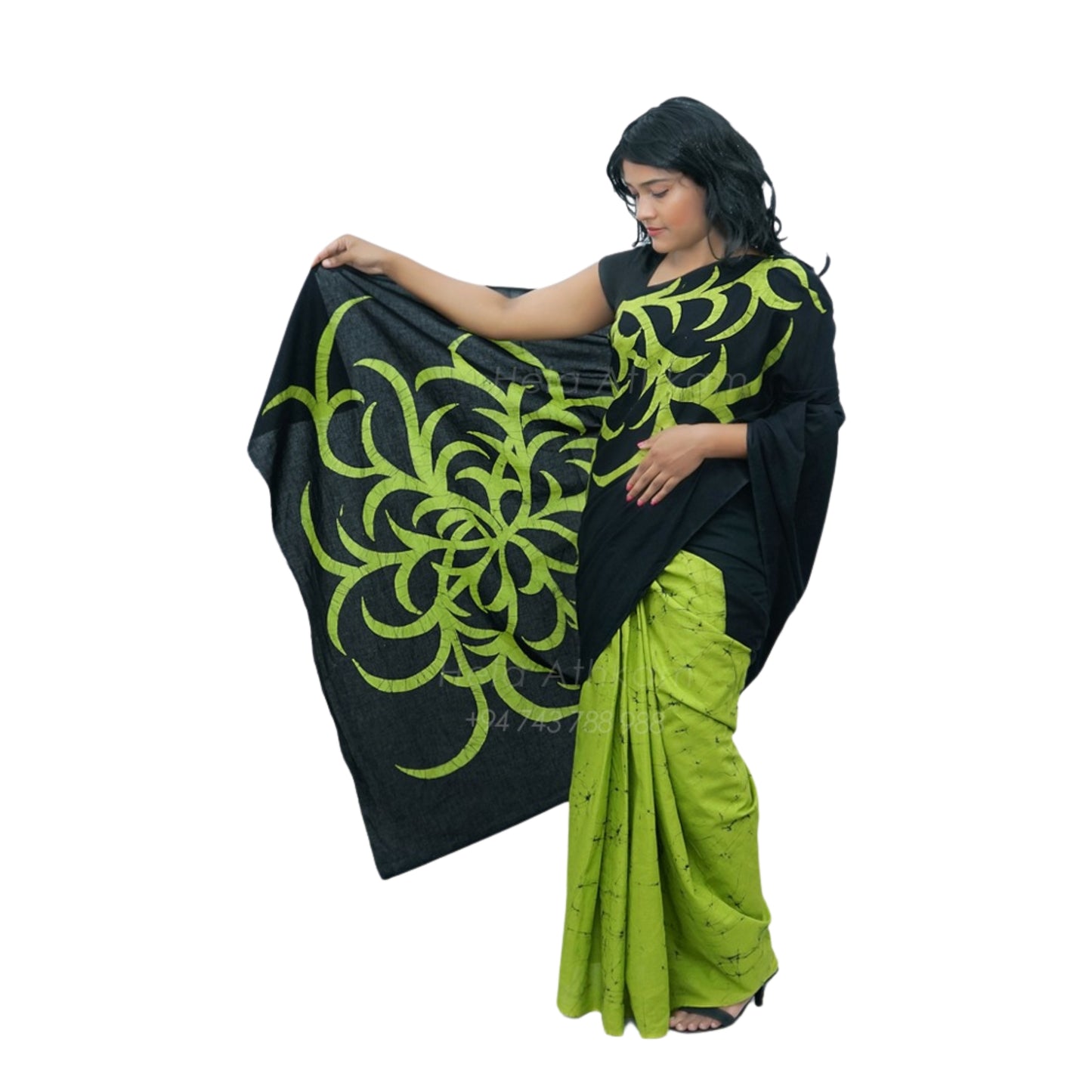 Lakpura Batik Saree (Design S209)