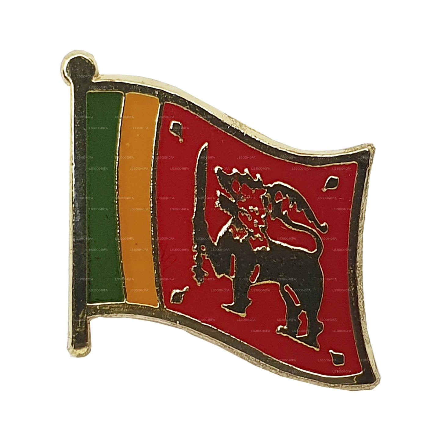 Sri Lankan National Flag Lapel Pin