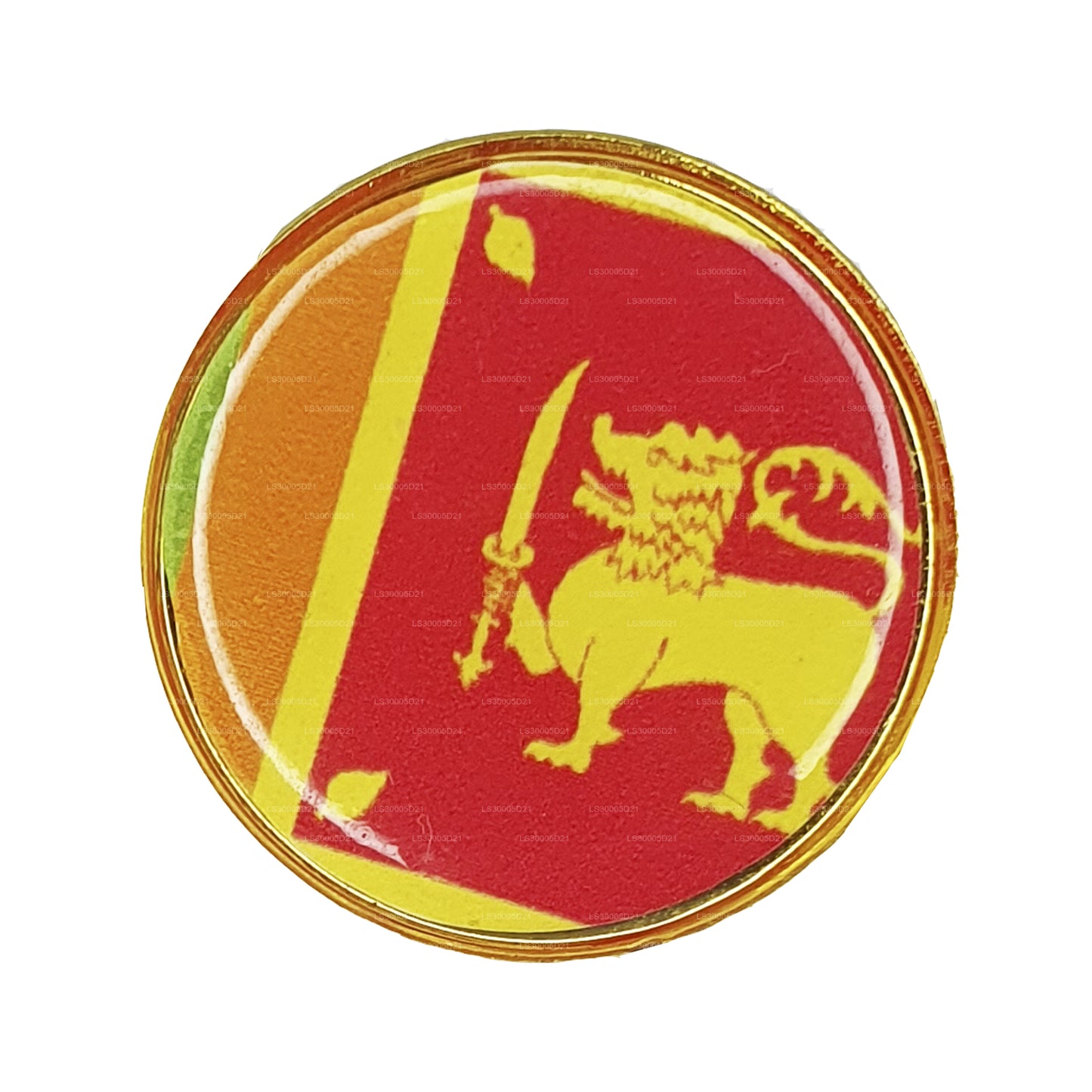 Sri Lankan National Flag Lapel Pin