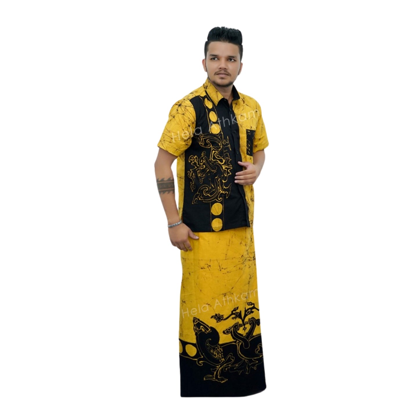 Lakpura® Batik Särk ja Sarong (Disain AB222)