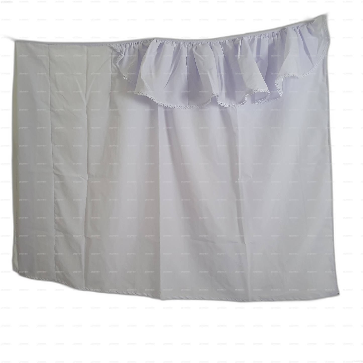 Lakpura® laste valge lamasaree (poolsaree)