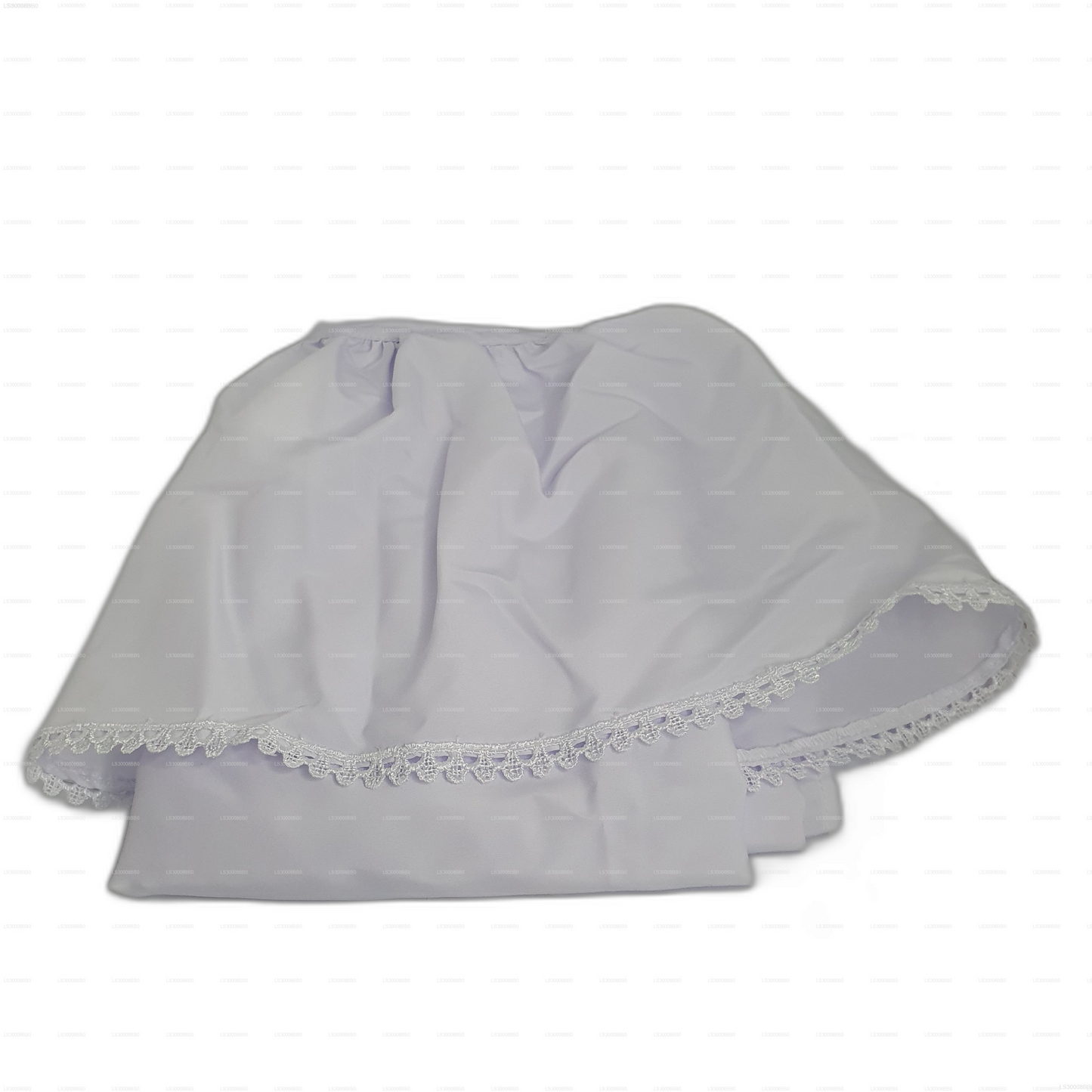 Lakpura® laste valge lamasaree (poolsaree)