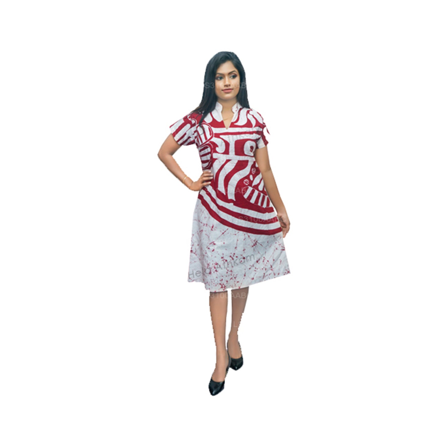Lakpura Batik Frock (Design C216)