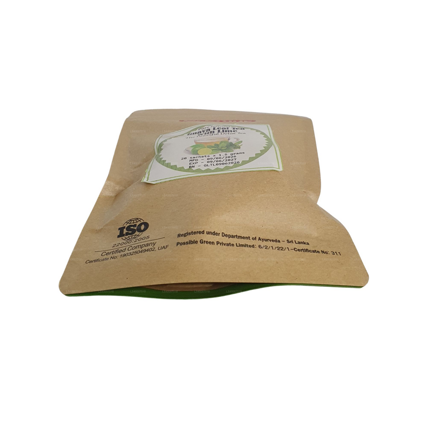 Lifetone Guava Leaf Lime Tea (30g) 20 Tea Bags