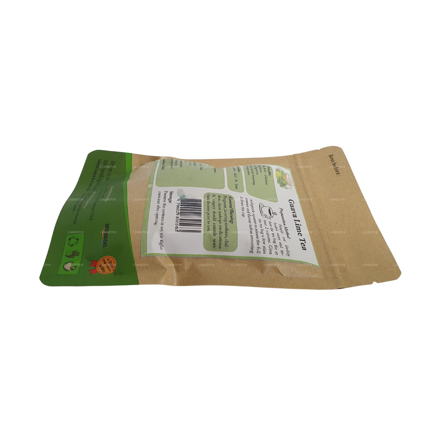 Lifetone Guava Leaf Lime Tea (30g) 20 Tea Bags