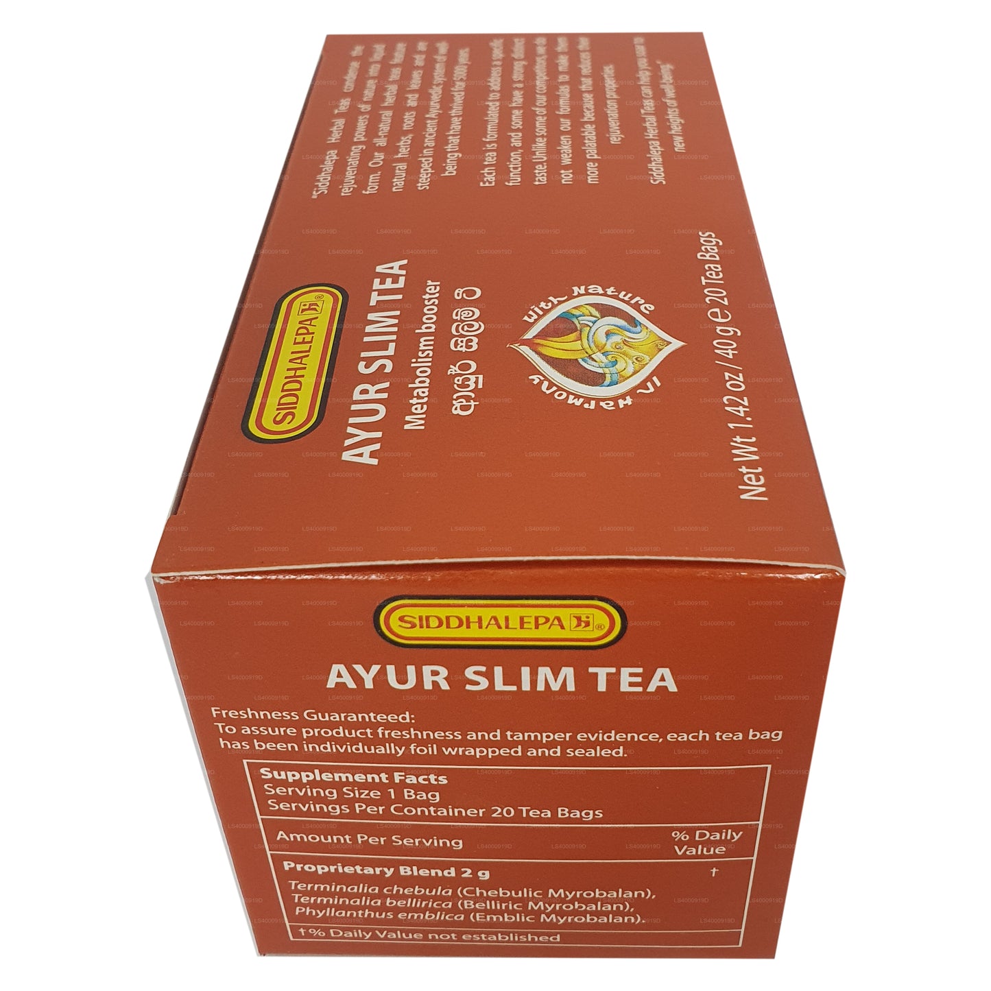 Siddhalepa Ayur Slim Tea (40g)
