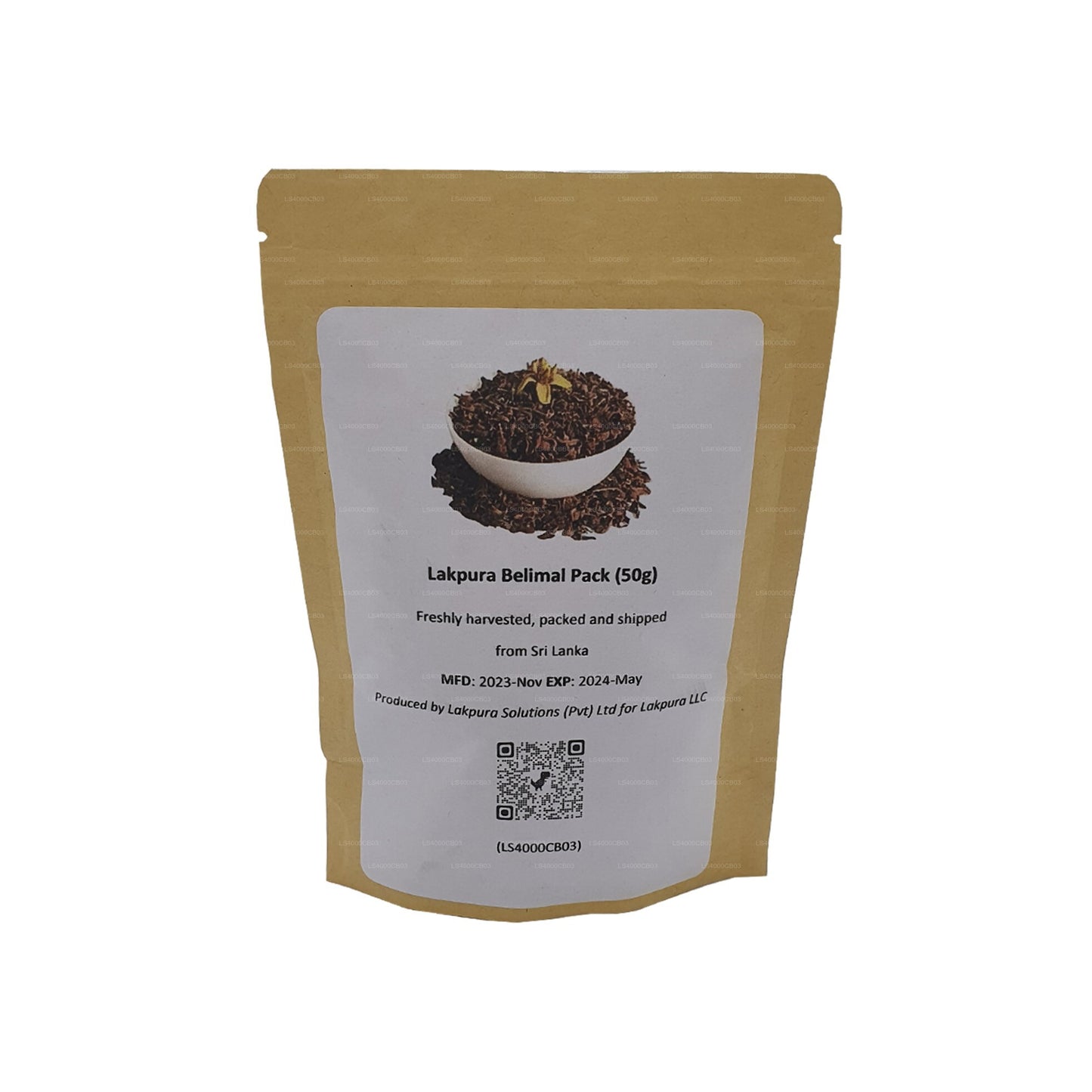 Lakpura kuivatatud Belimal (Aegle Marmelos) lilled