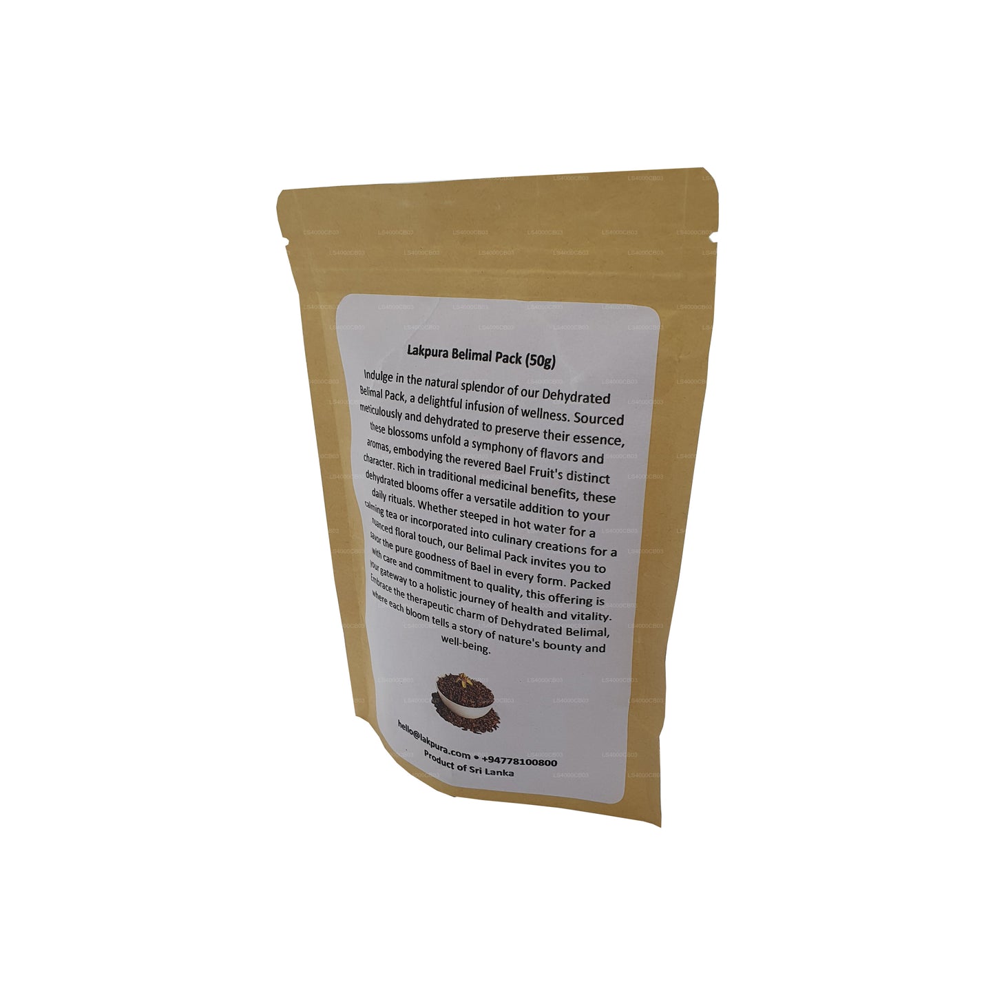 Lakpura kuivatatud Belimal (Aegle Marmelos) lilled