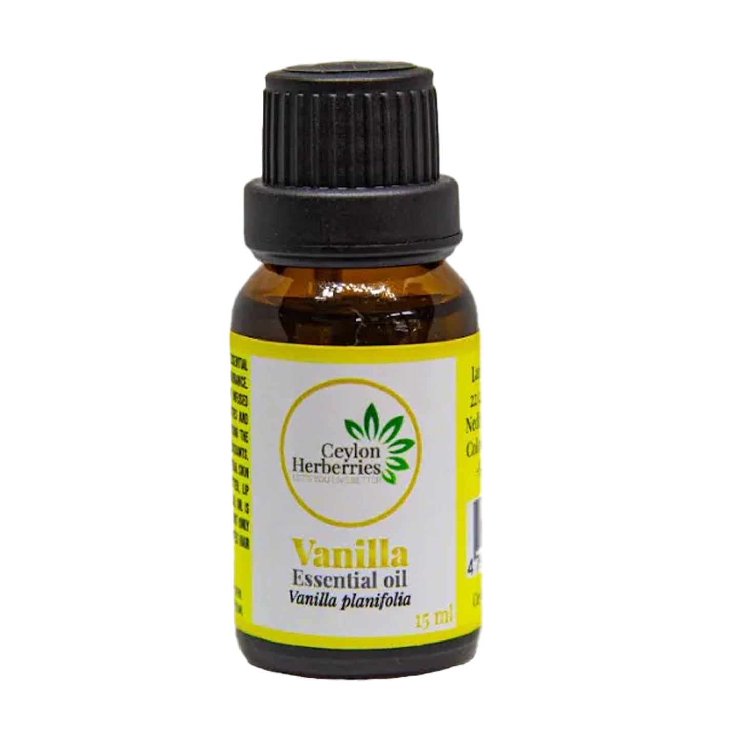 Ceylon Herberries Vanilla Essential Oil (15ml)