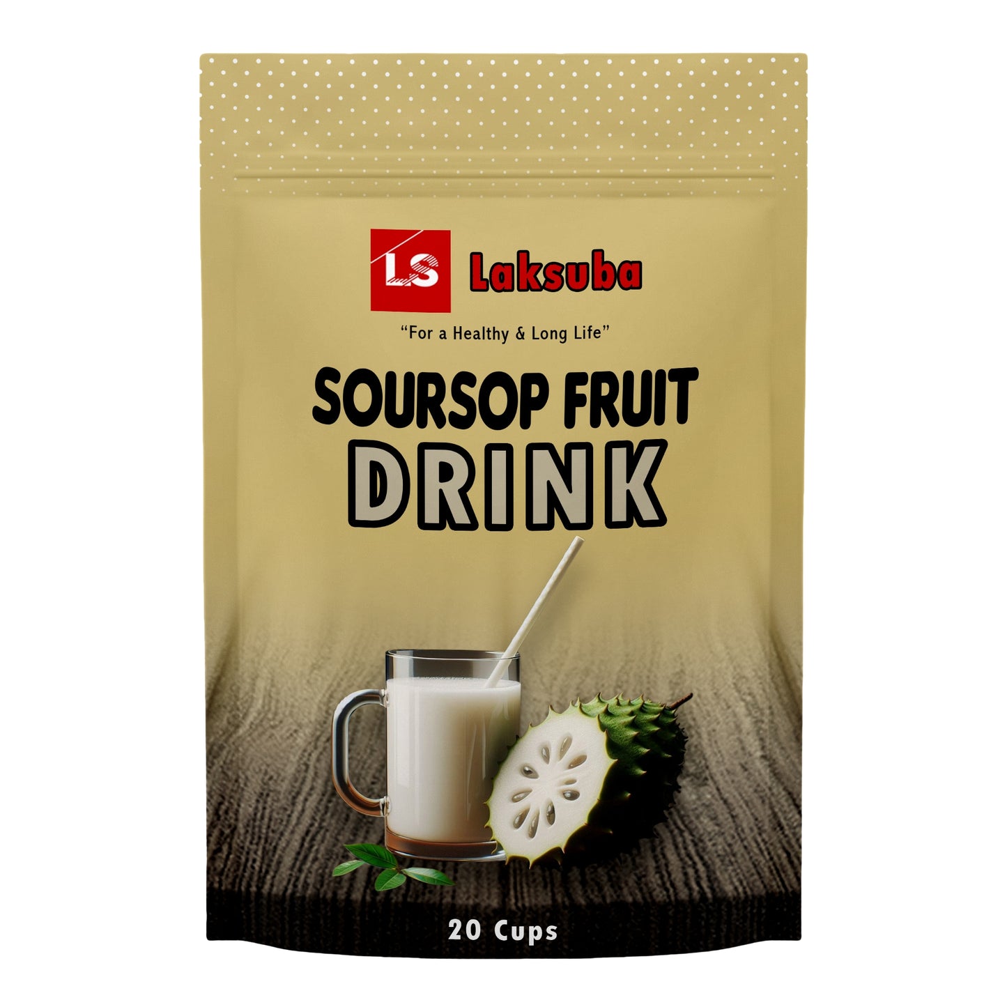 Laksuba Soursop puuviljapulber (100g)