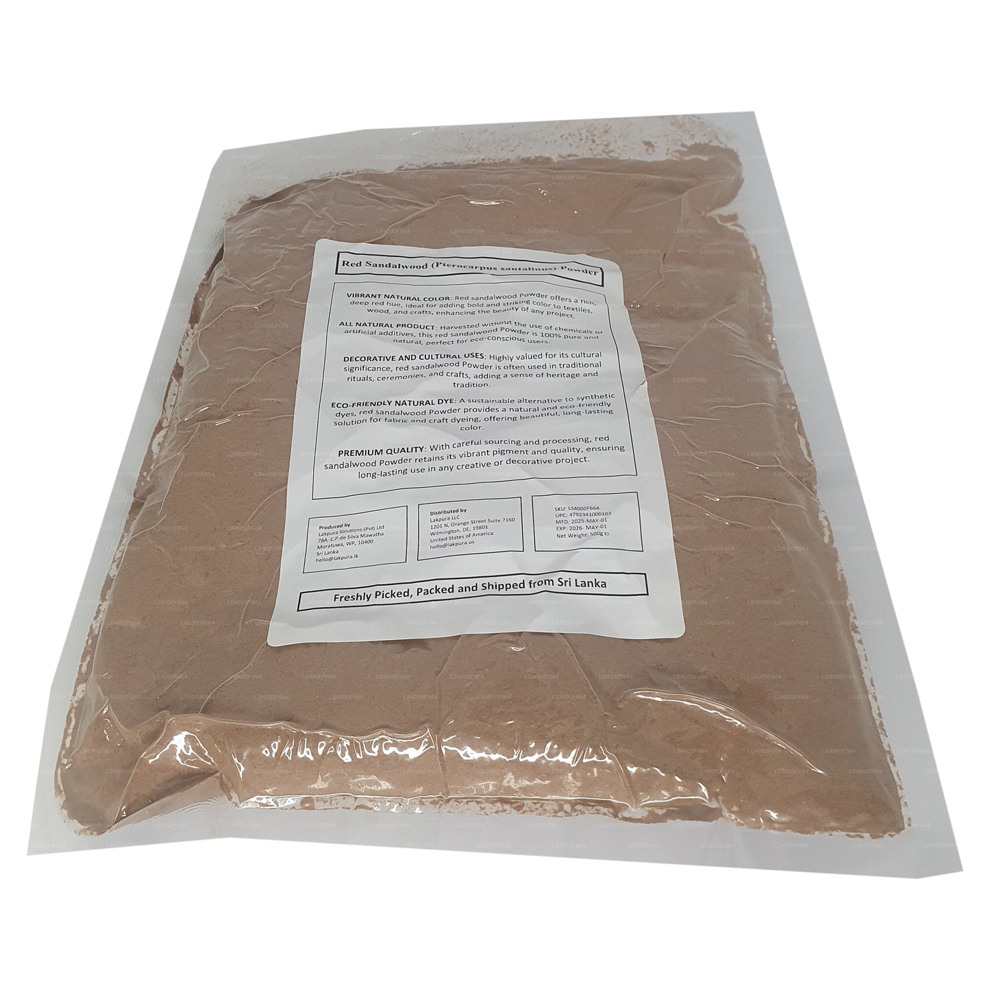 Lakpura® Red Sandalwood Powder