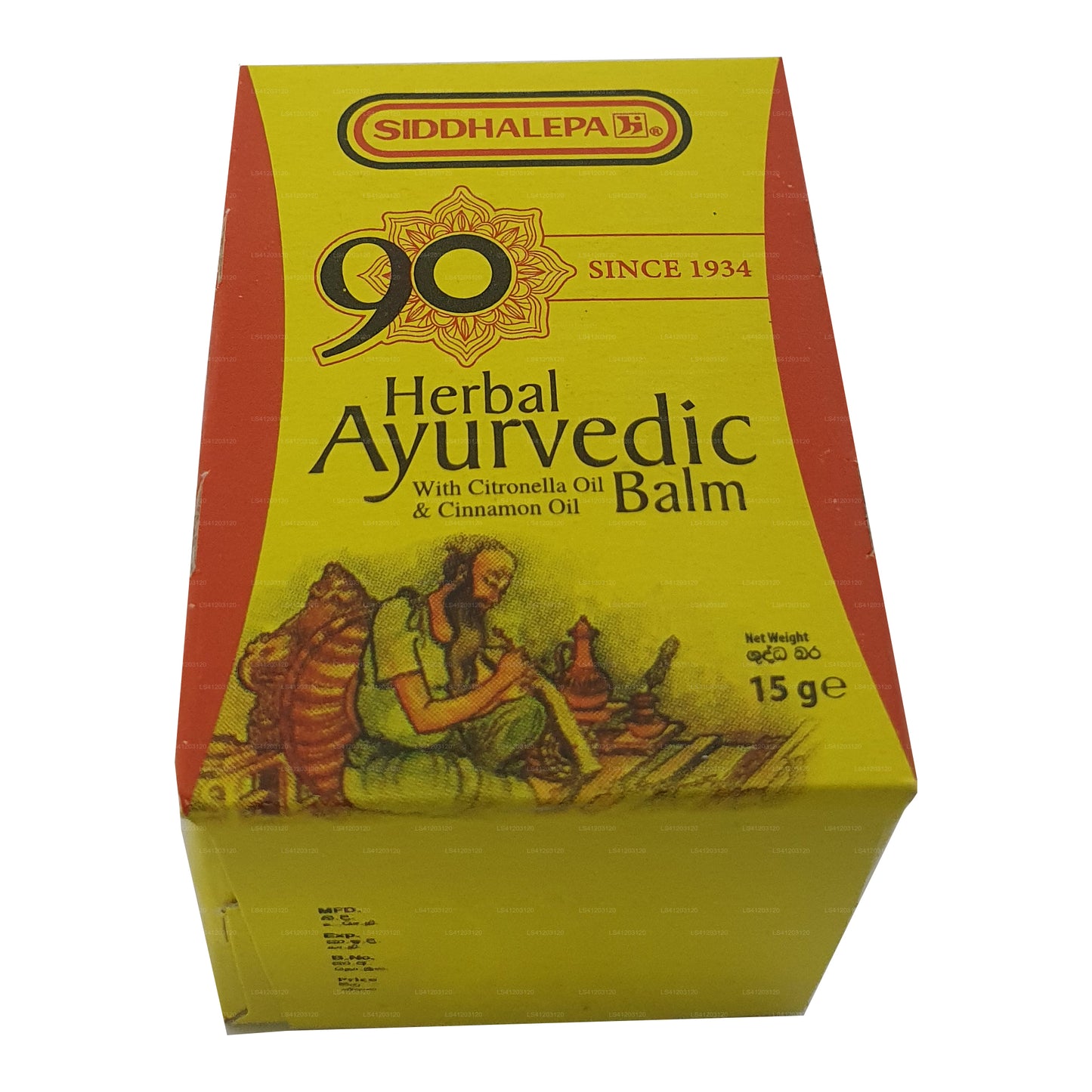 Siddhalepa Ayurveda taimepalsam