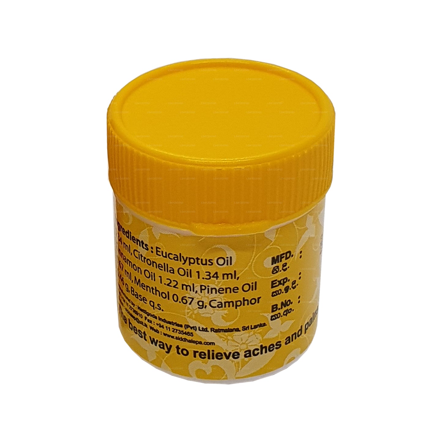 Siddhalepa Ayurveda taimepalsam