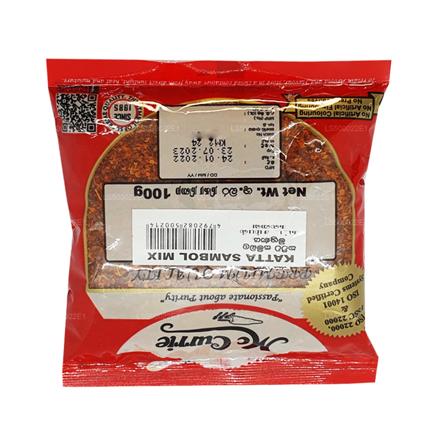 Mc Currie Katta Sambol Mix (100g)