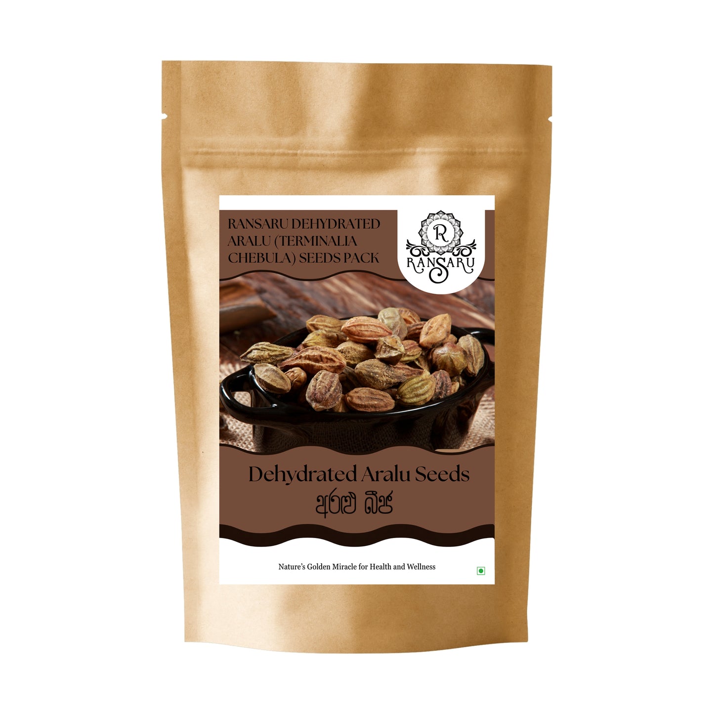 Ransaru Dehydrated Aralu (Terminalia Chebula) Seeds Pack