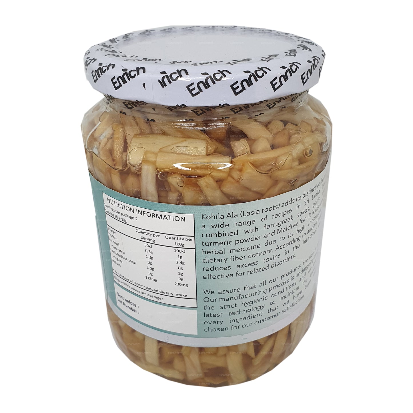 Enrich Kohila Ala in Brine (560g)