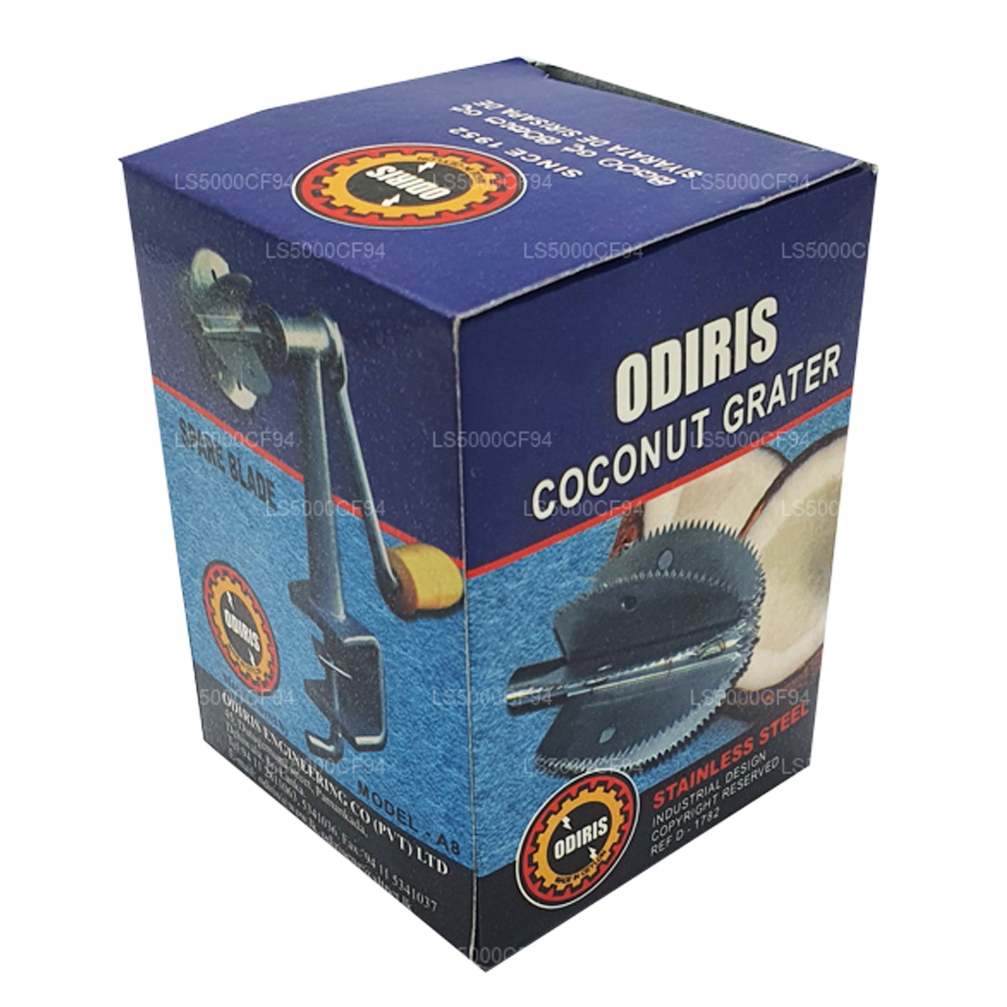 Odiris kookospähkli kaabitsa vahetustera