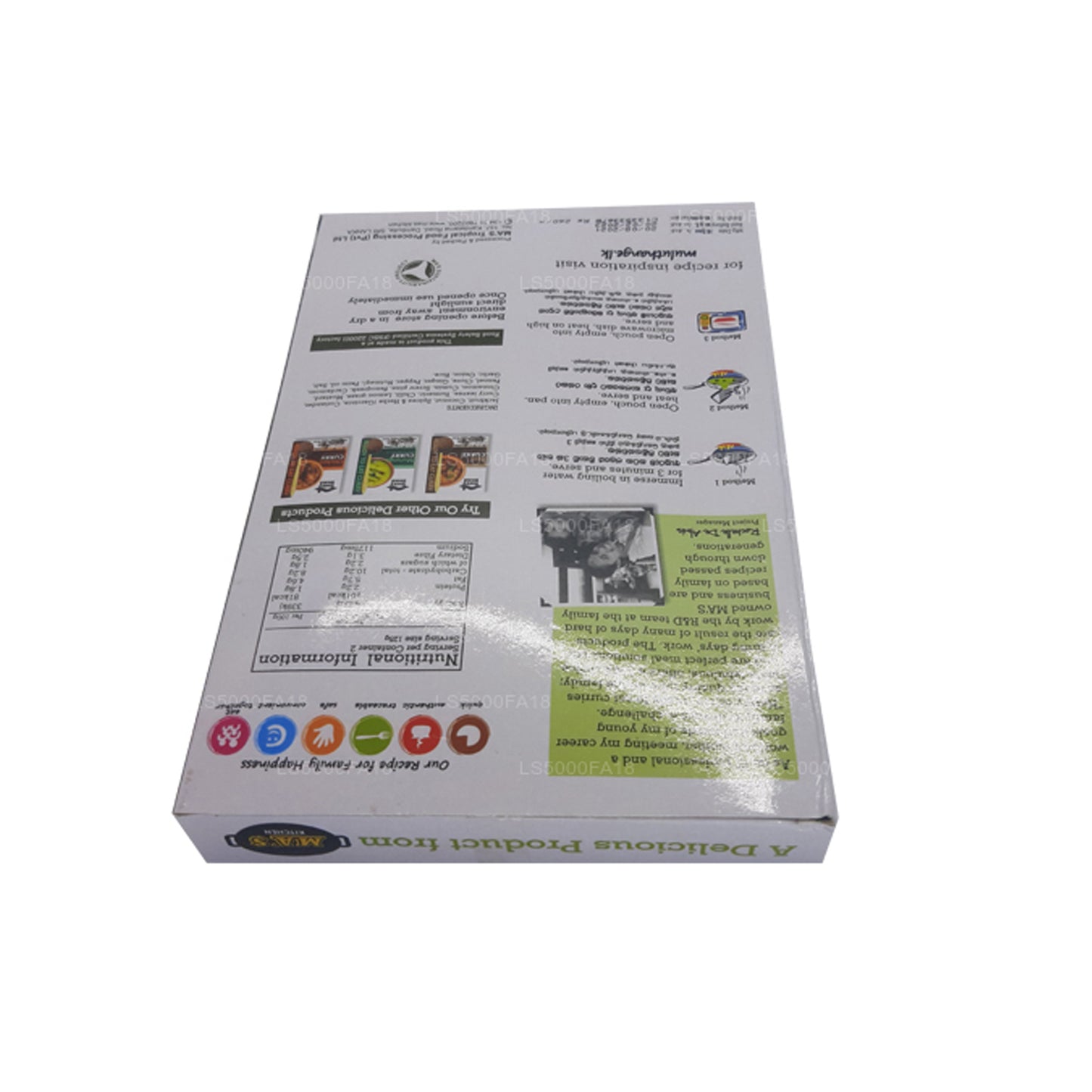 MA's Happy Home Polos Curry (250g)