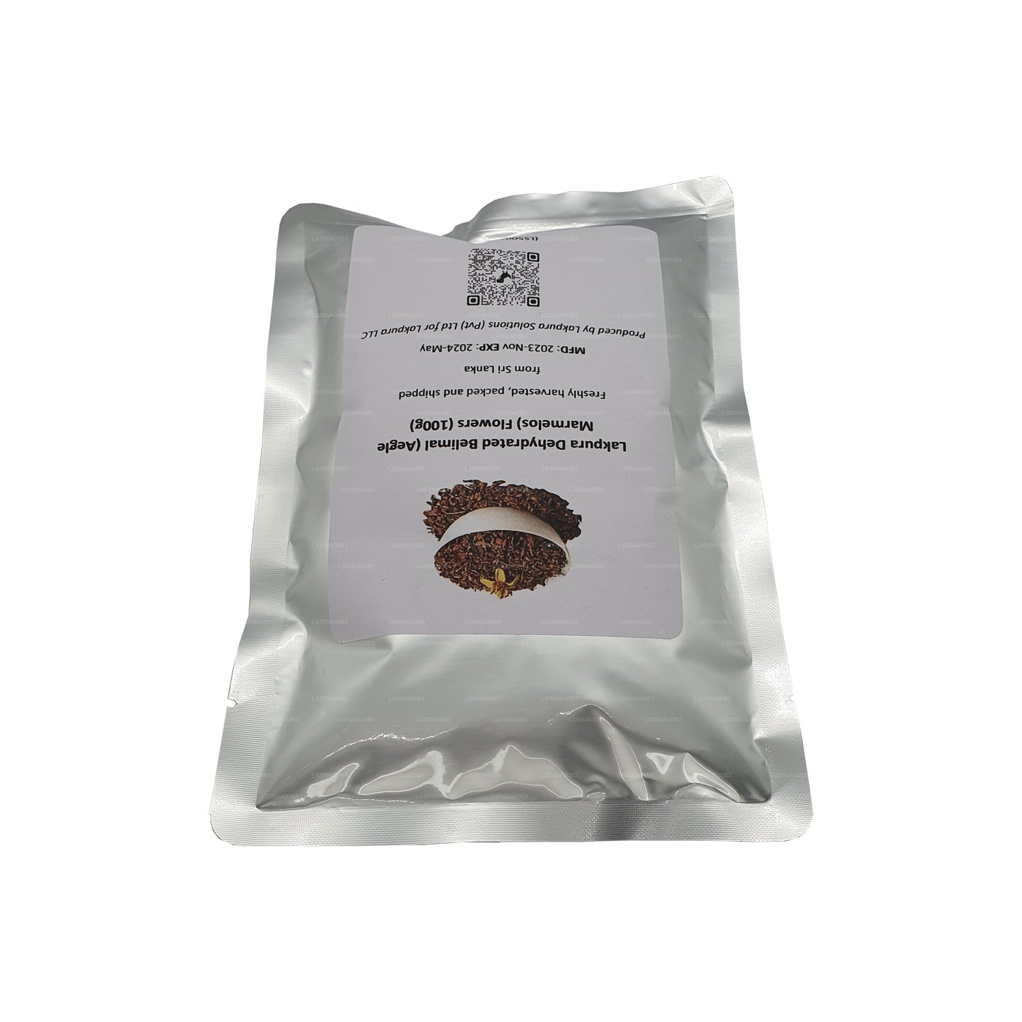 Lakpura kuivatatud Belimal (Aegle Marmelos) lilled