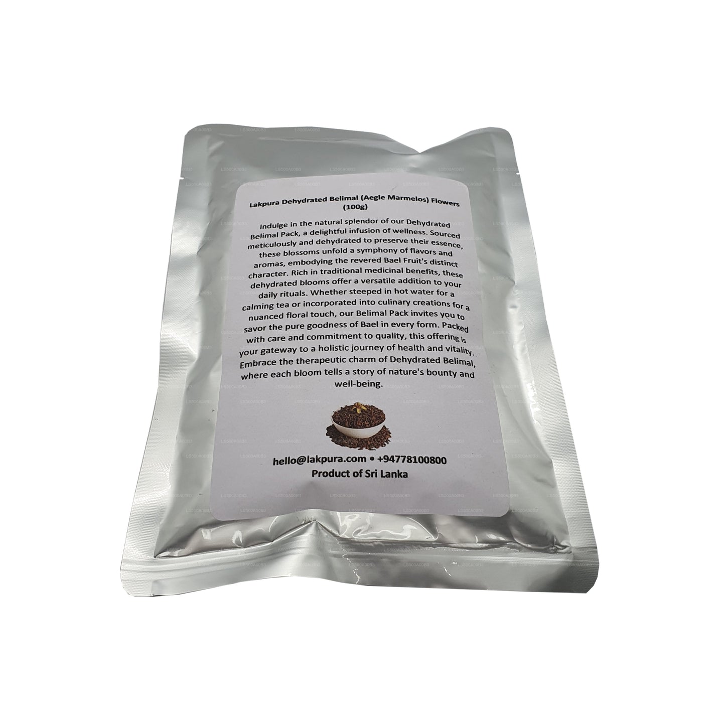 Lakpura kuivatatud Belimal (Aegle Marmelos) lilled