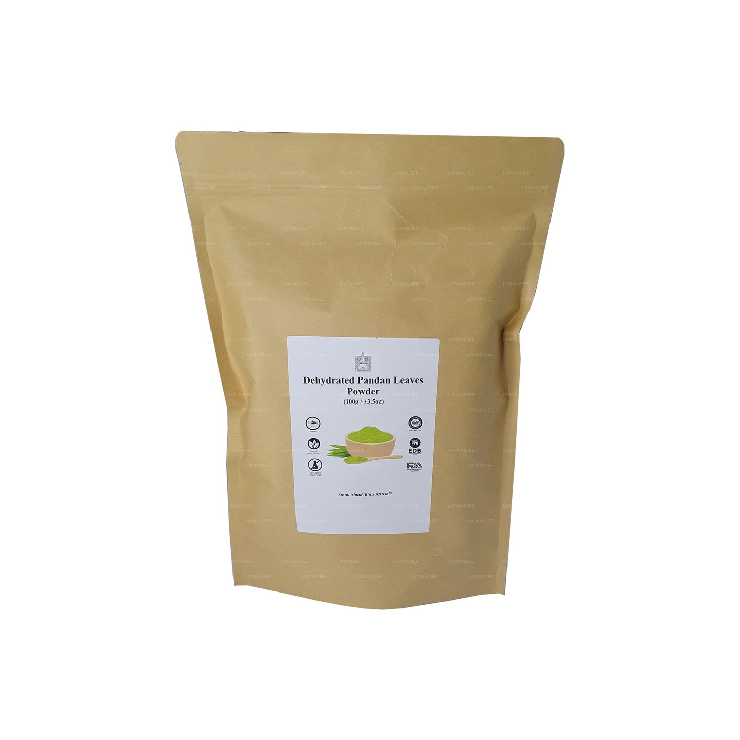 Lakpura® Dehydrated Pandan (Rampe) Leaves Powder