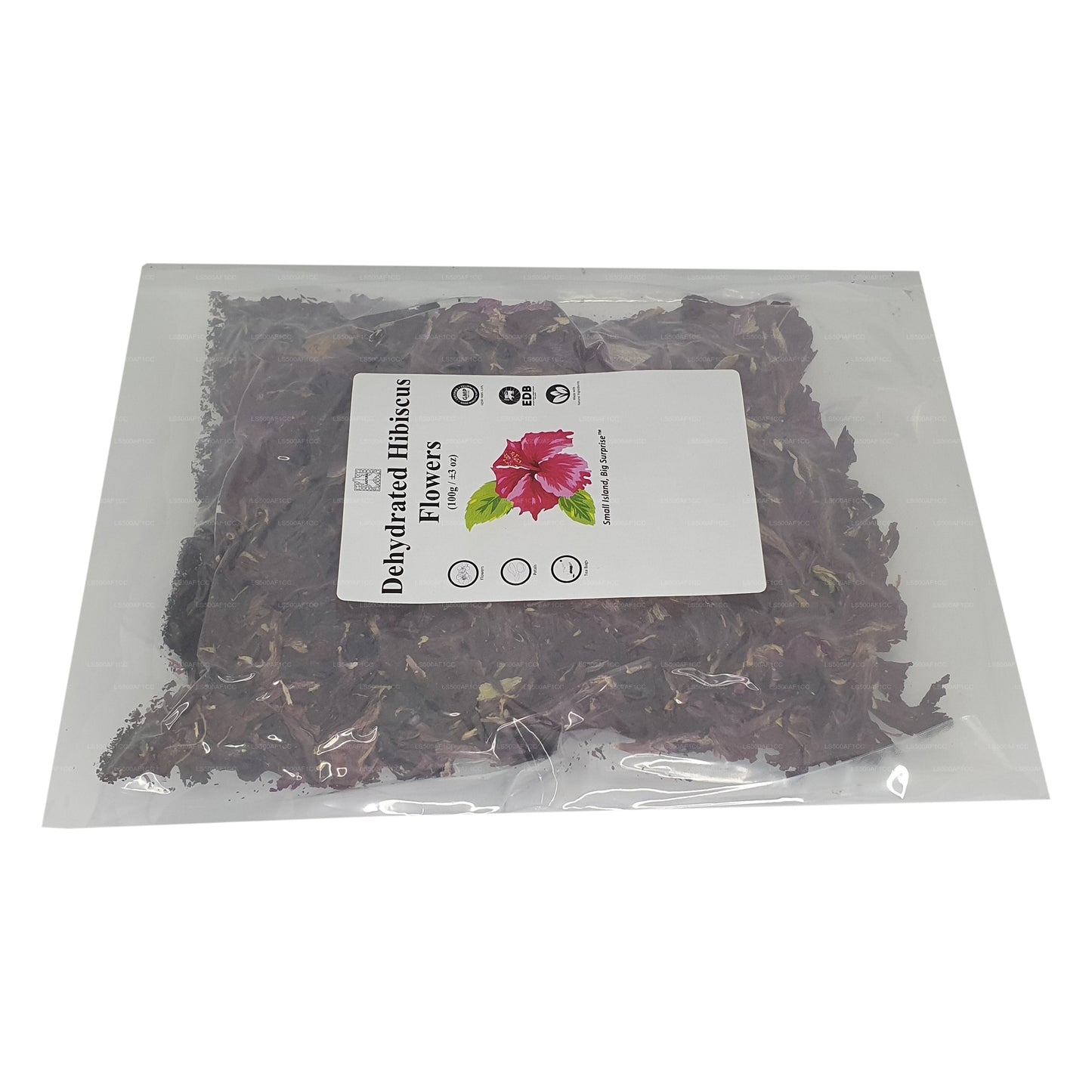 Lakpura® kuivatatud hibiskuseroosi (Wada Mal) õied