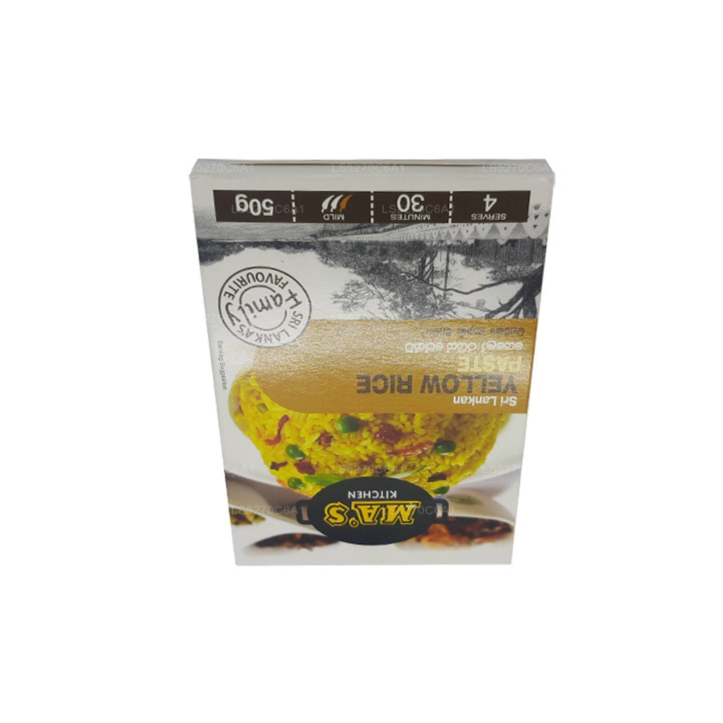 MA's Kitchen Organic Yellow Rice Paste (50g)