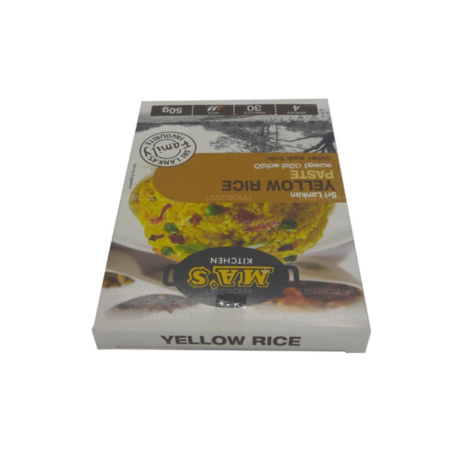 MA's Kitchen Organic Yellow Rice Paste (50g)