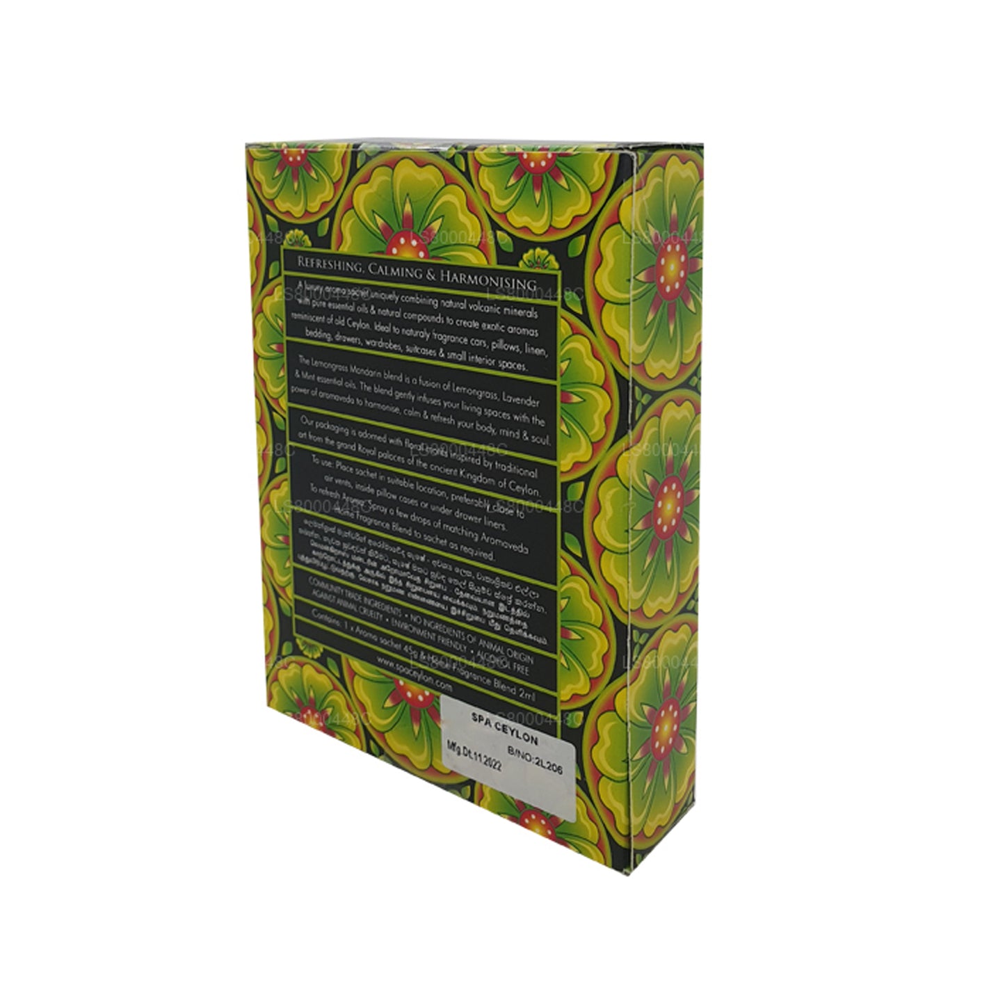 Spa Ceylon Lemongrass Mandarin Aromaveda Aroma Sachet (45g)