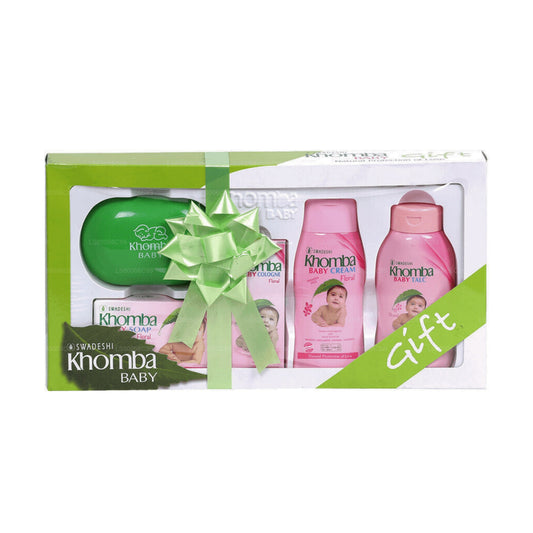 Swadeshi Khomba Baby Gift Pack Floral