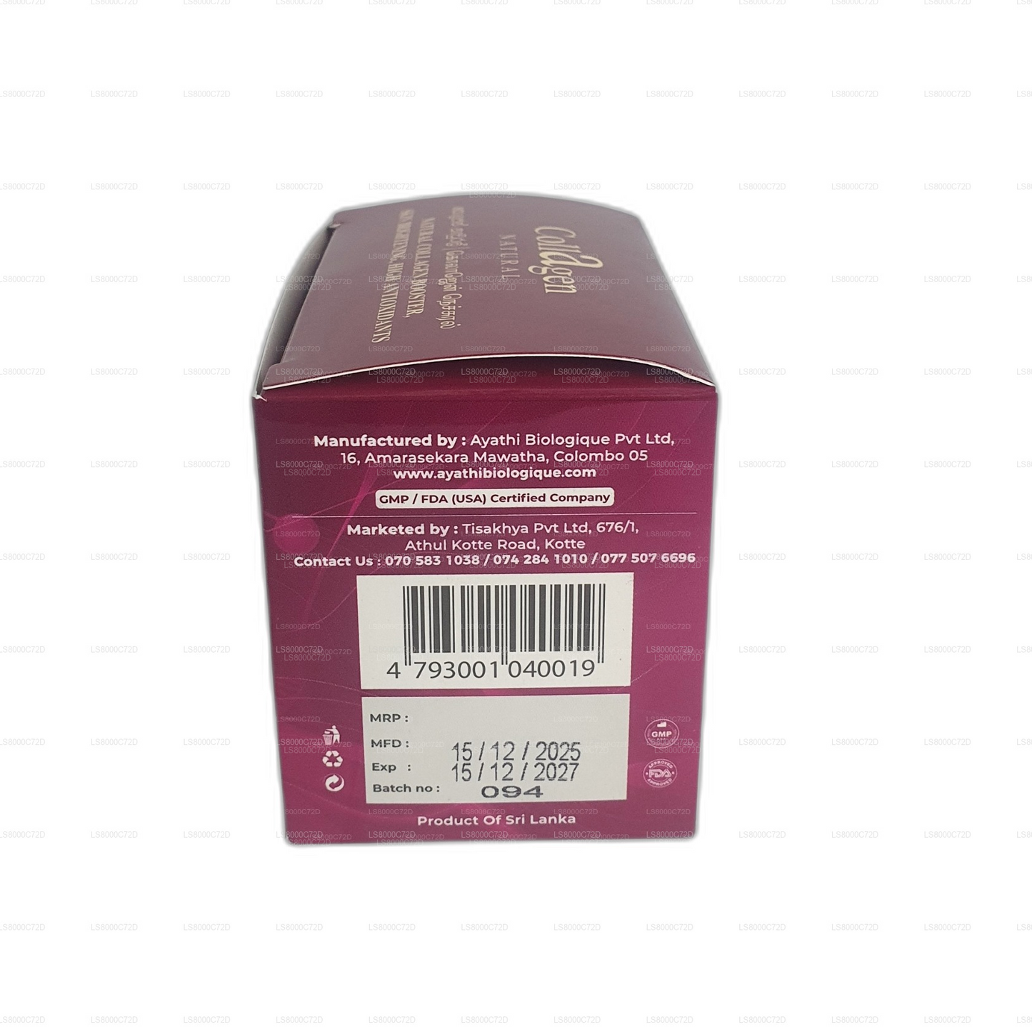 Clif Collagen Natural (60 kapslit)