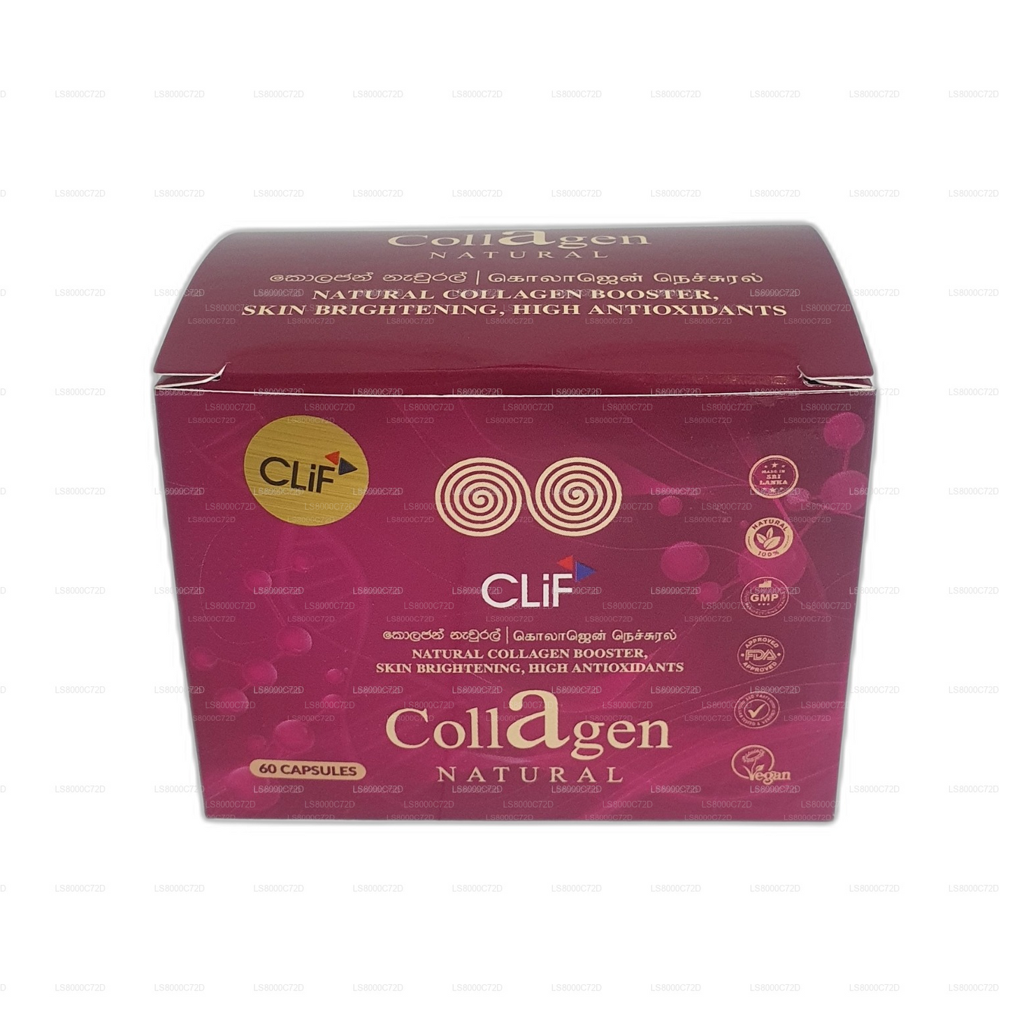 Clif Collagen Natural (60 kapslit)