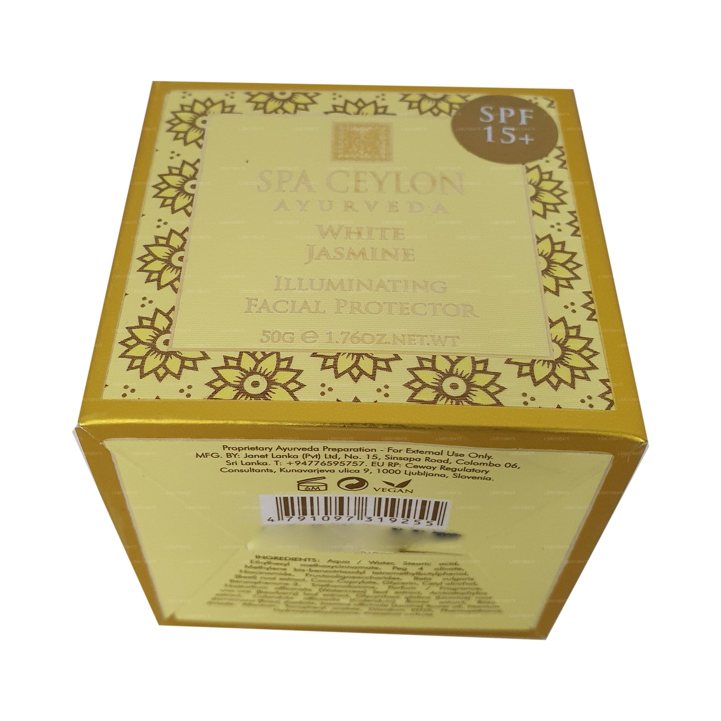 Spa Ceylon White Jasmine Illuminating Facial Protector (50g)