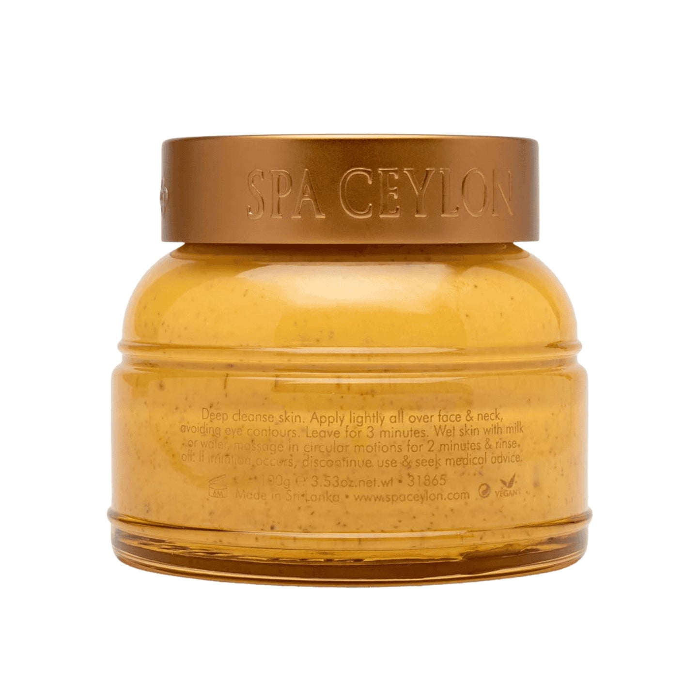 Spa Ceyloni valge riisi noorendav näokoorija (100g)