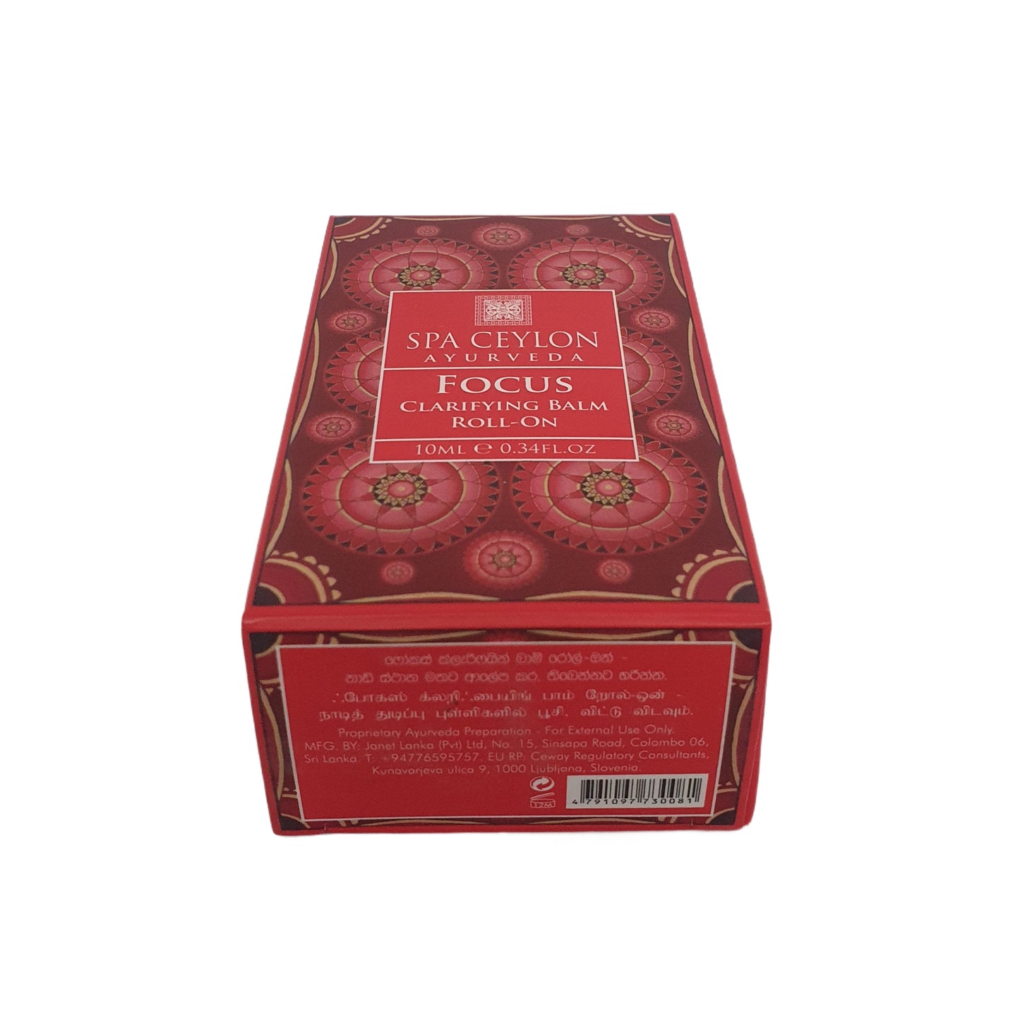 Spa Ceylon Focus Clarifying Balm Roll On (10ml)