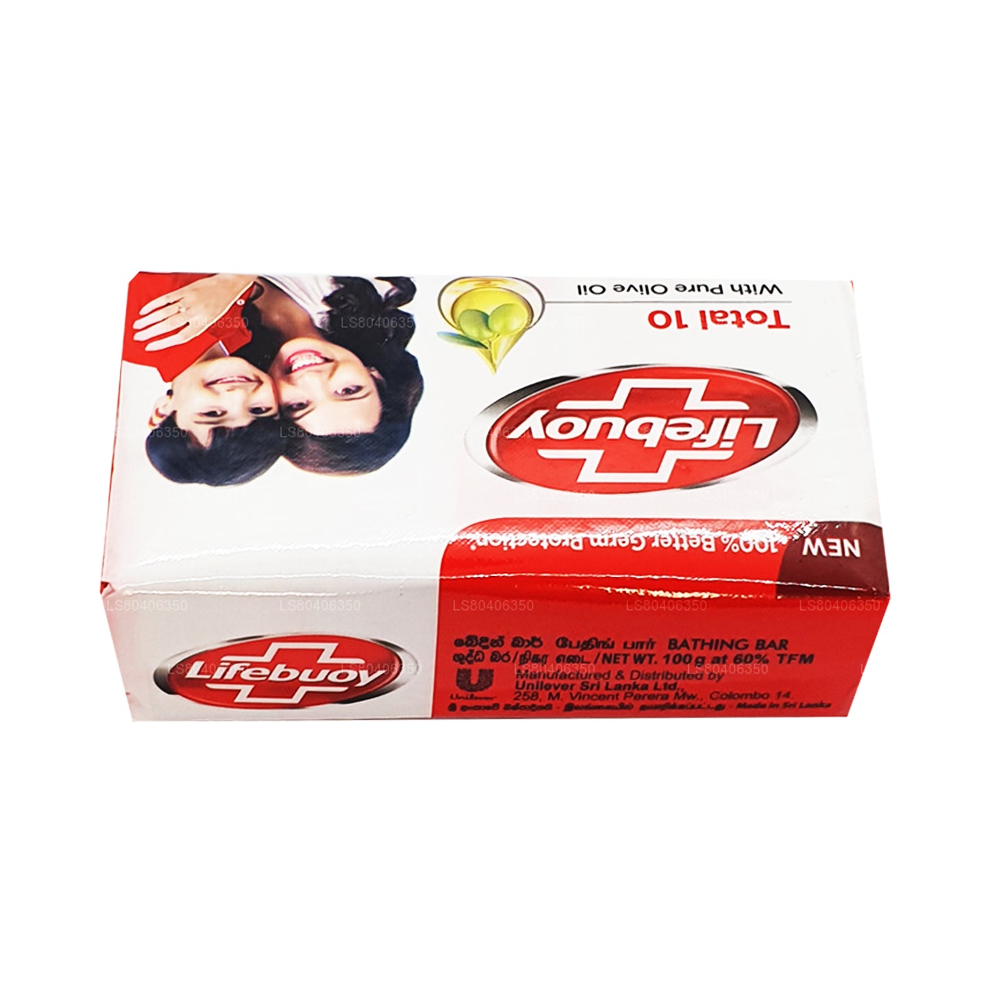 Lifebuoy Total 10 With Pure Olive Oil Body Soap