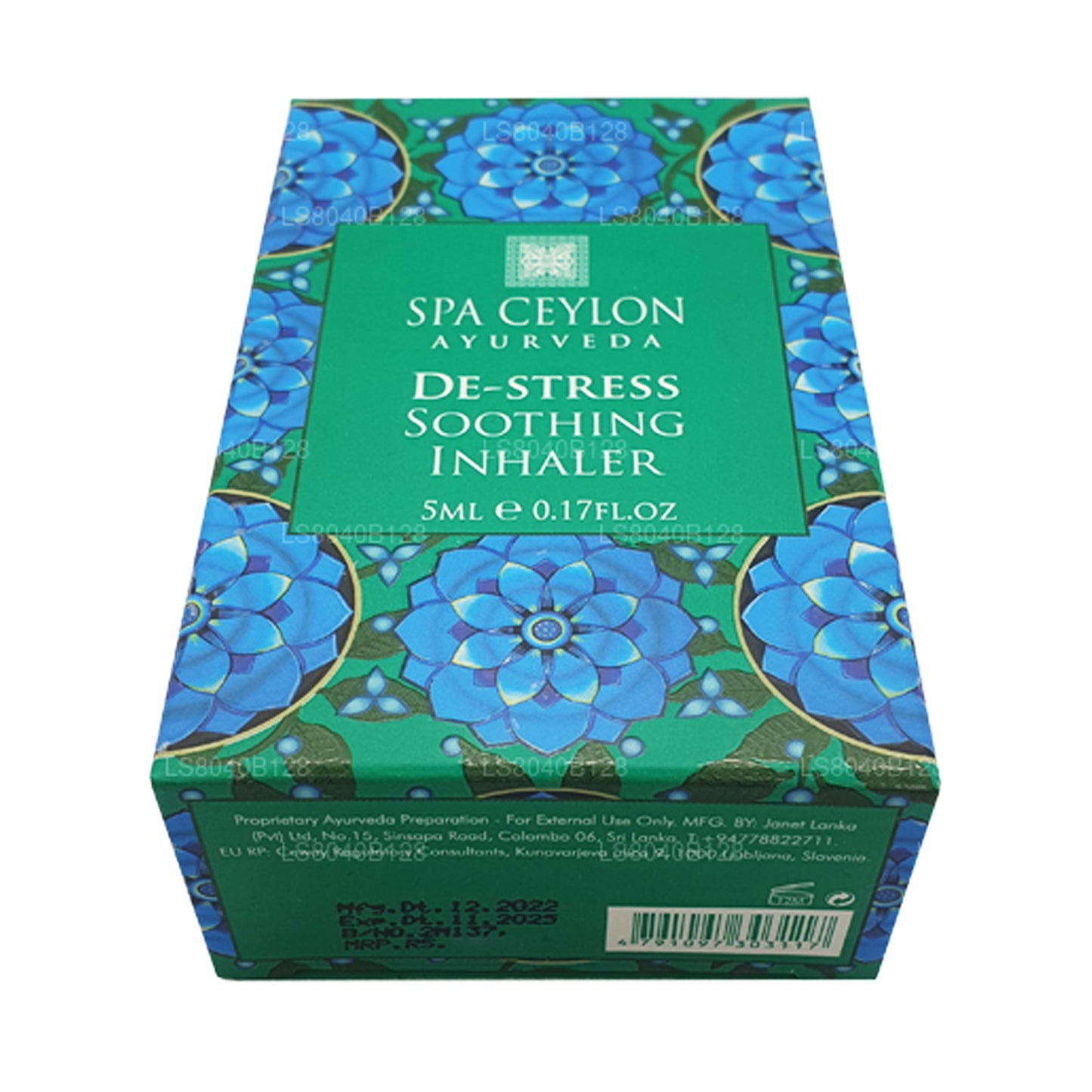 Spa Ceylon De-Stress Soothing Inhaler (5ml)