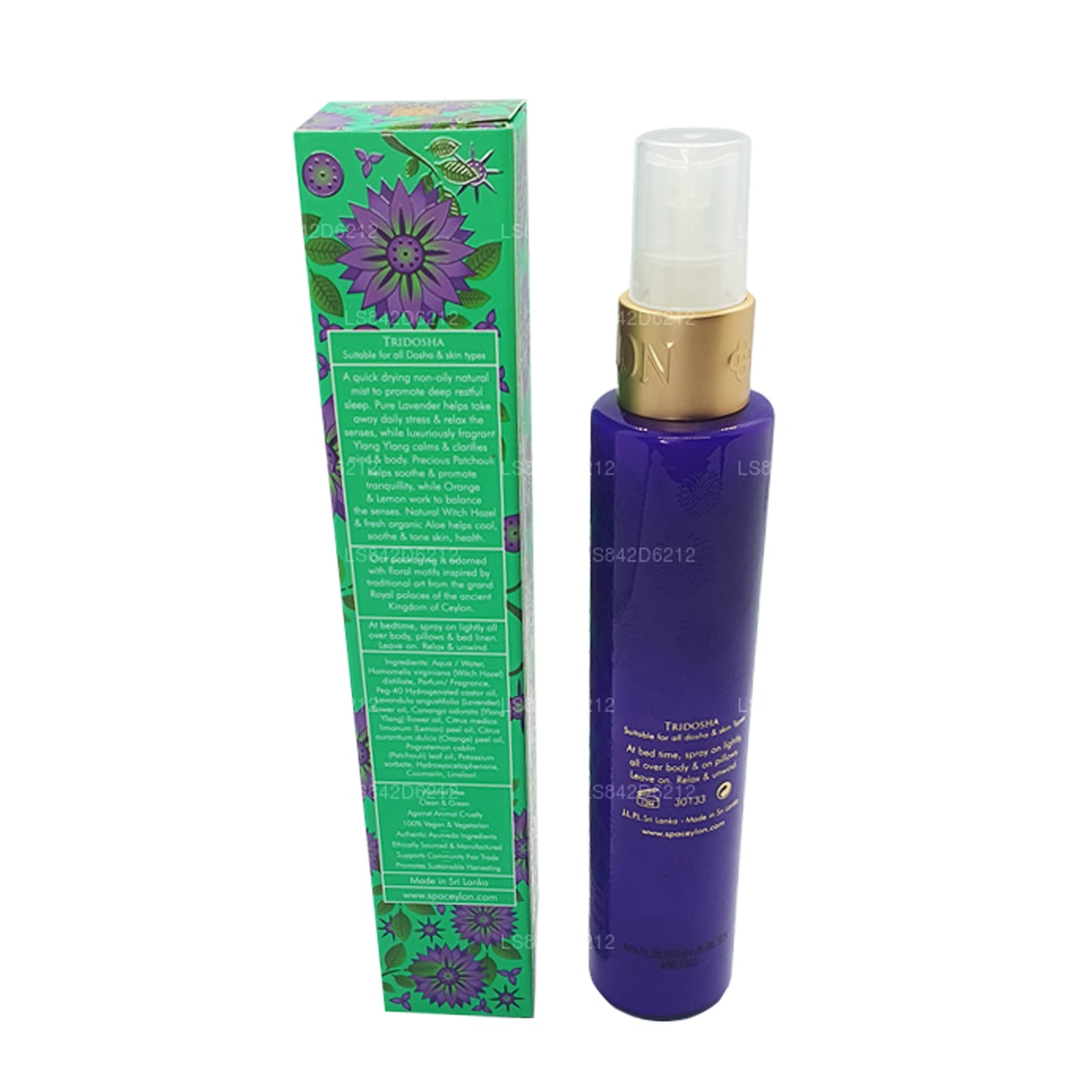 Spa Ceylon Sleep keha- ja padjasprei (100ml)
