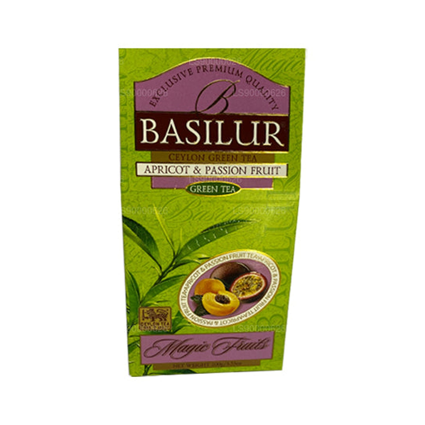 Basilur Magic Fruit  Apricot & Passion Fruit Green Tea (100g)