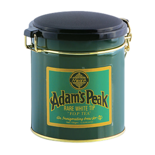 Mlesna Adam's Peak haruldaste valgete otstega F.O.P. tee metallkarp (100g)