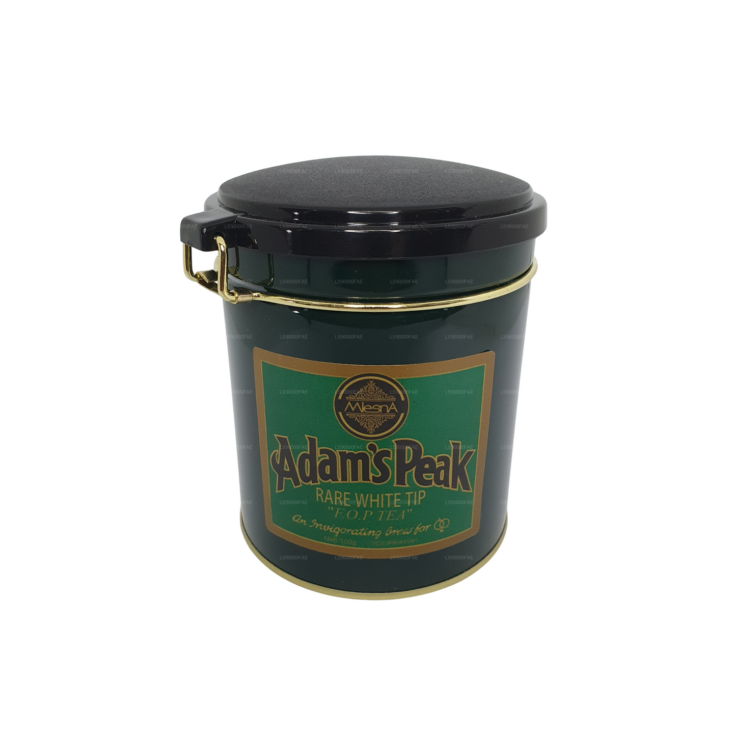 Mlesna Adam's Peak haruldaste valgete otstega F.O.P. tee metallkarp (100g)