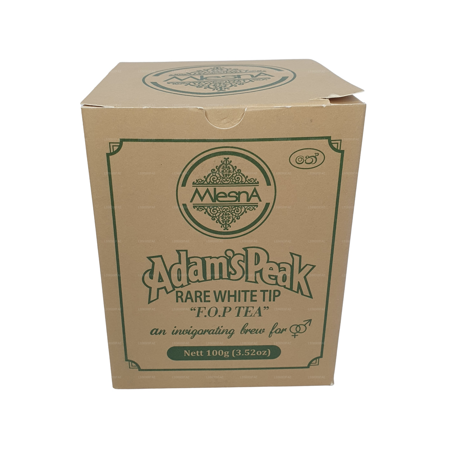 Mlesna Adam's Peak haruldaste valgete otstega F.O.P. tee metallkarp (100g)