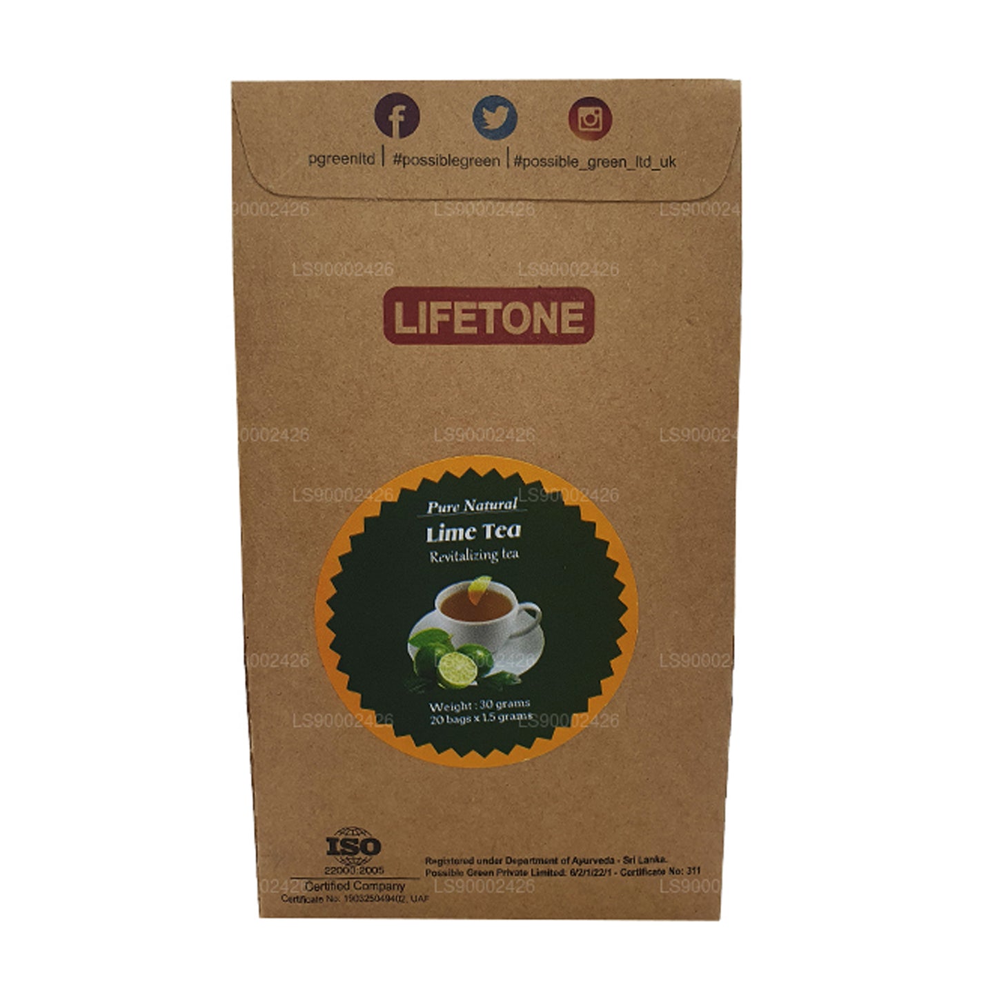 Lifetone Lime Tea (30g)