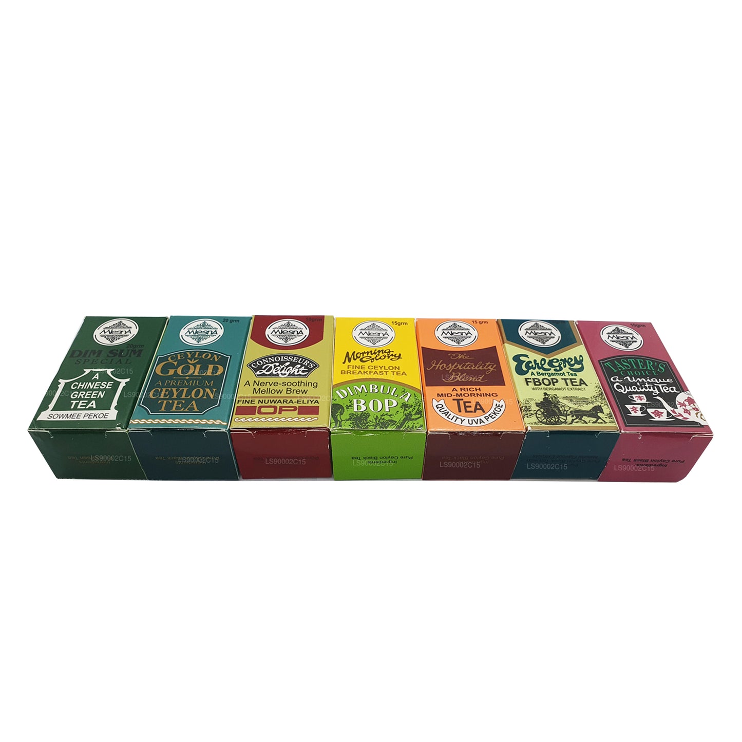 Mlesna 7 Assorted Tea Carton (100g)