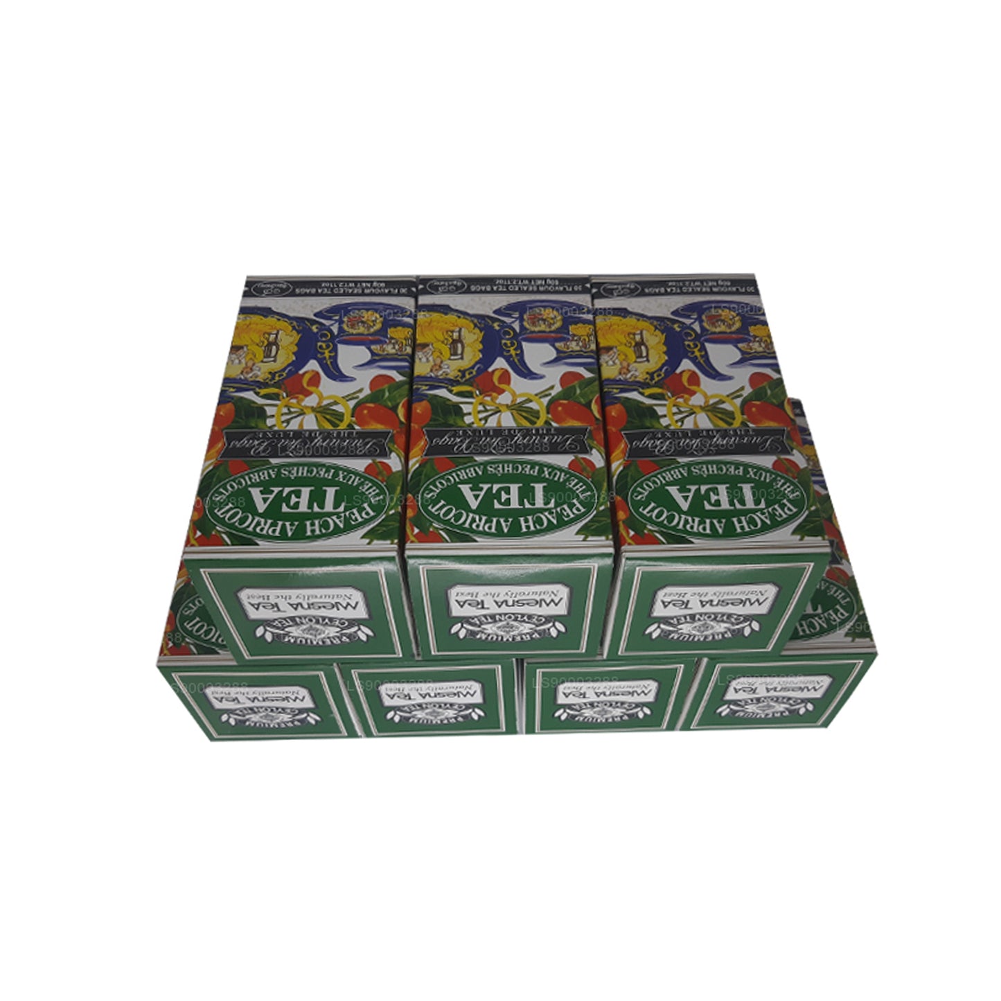 Mlesna Peach Apricot Luxury Tea Bags (60g x 7)